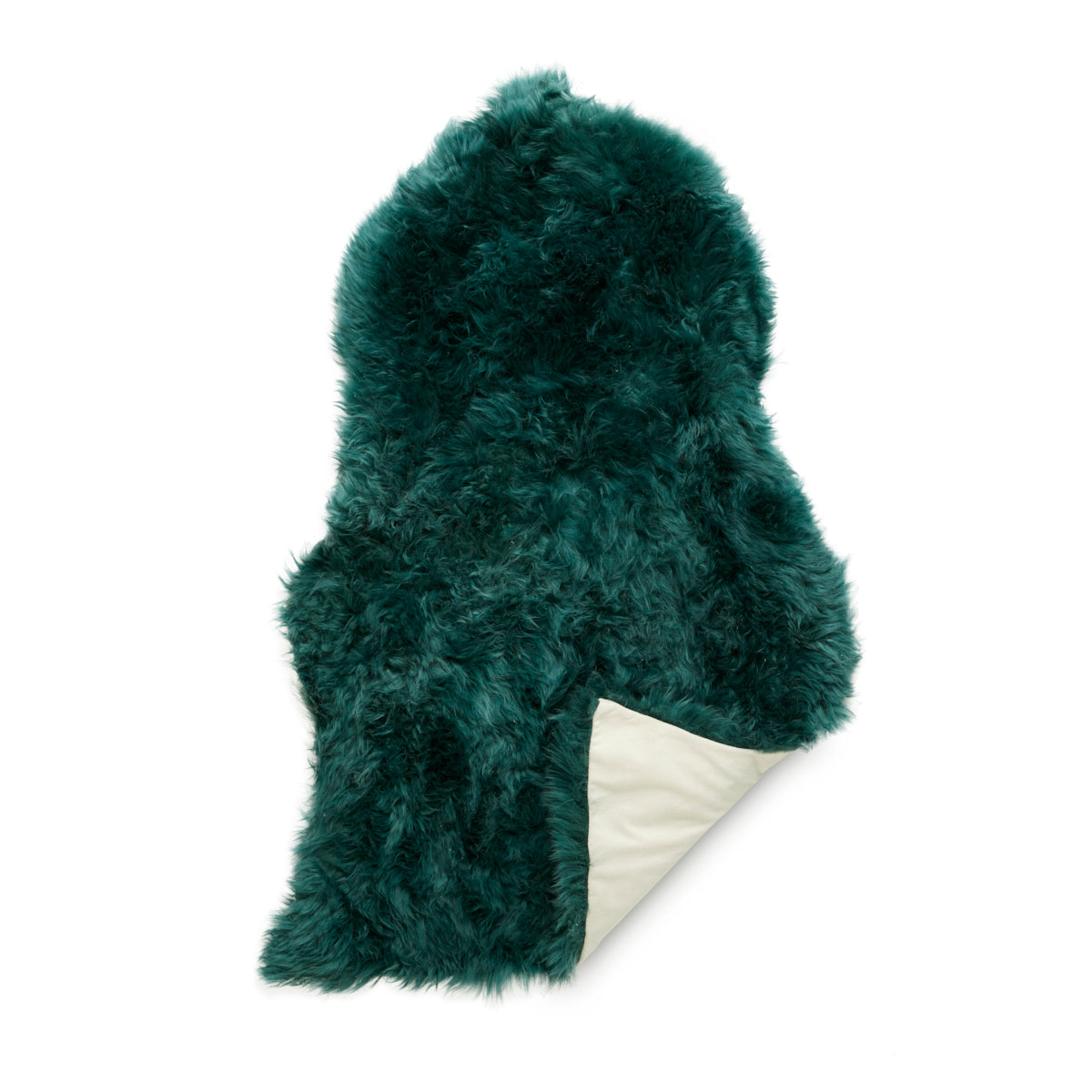 Rugestiq Woolfur schapenvacht Groen