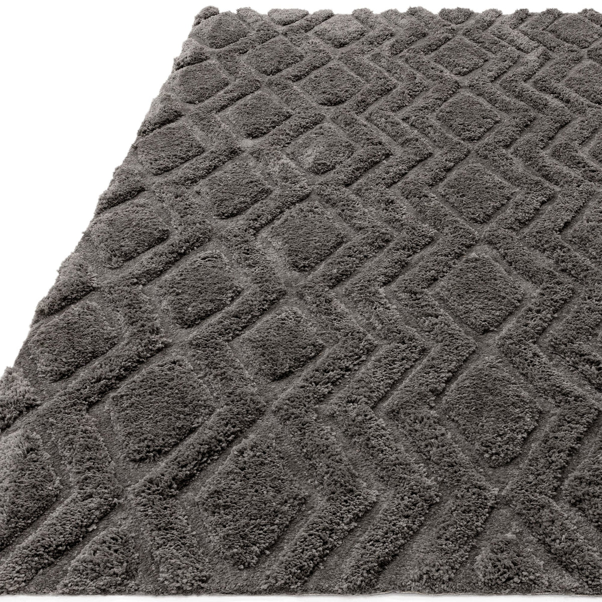 Vloerkleed Rugestiq Harrison antraciet – foto 3