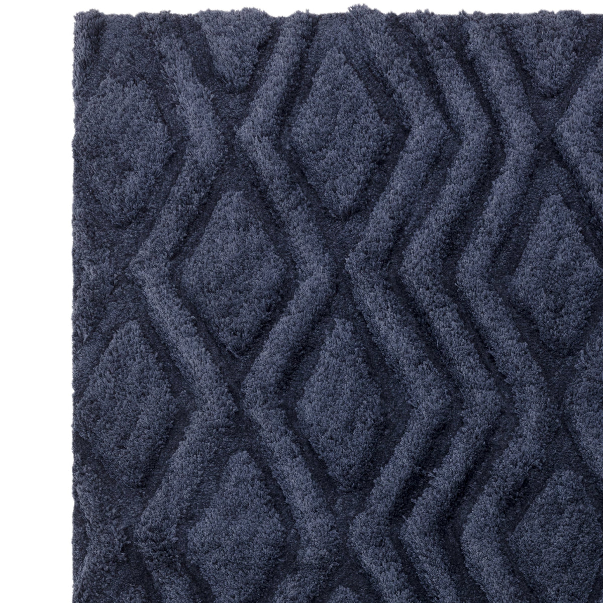 Vloerkleed Rugestiq Harrison donkerblauw – foto 4