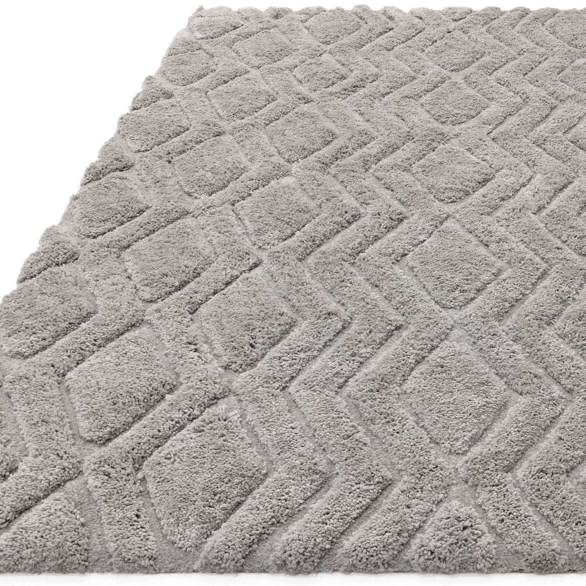 Vloerkleed Rugestiq Harrison zilver – foto 4