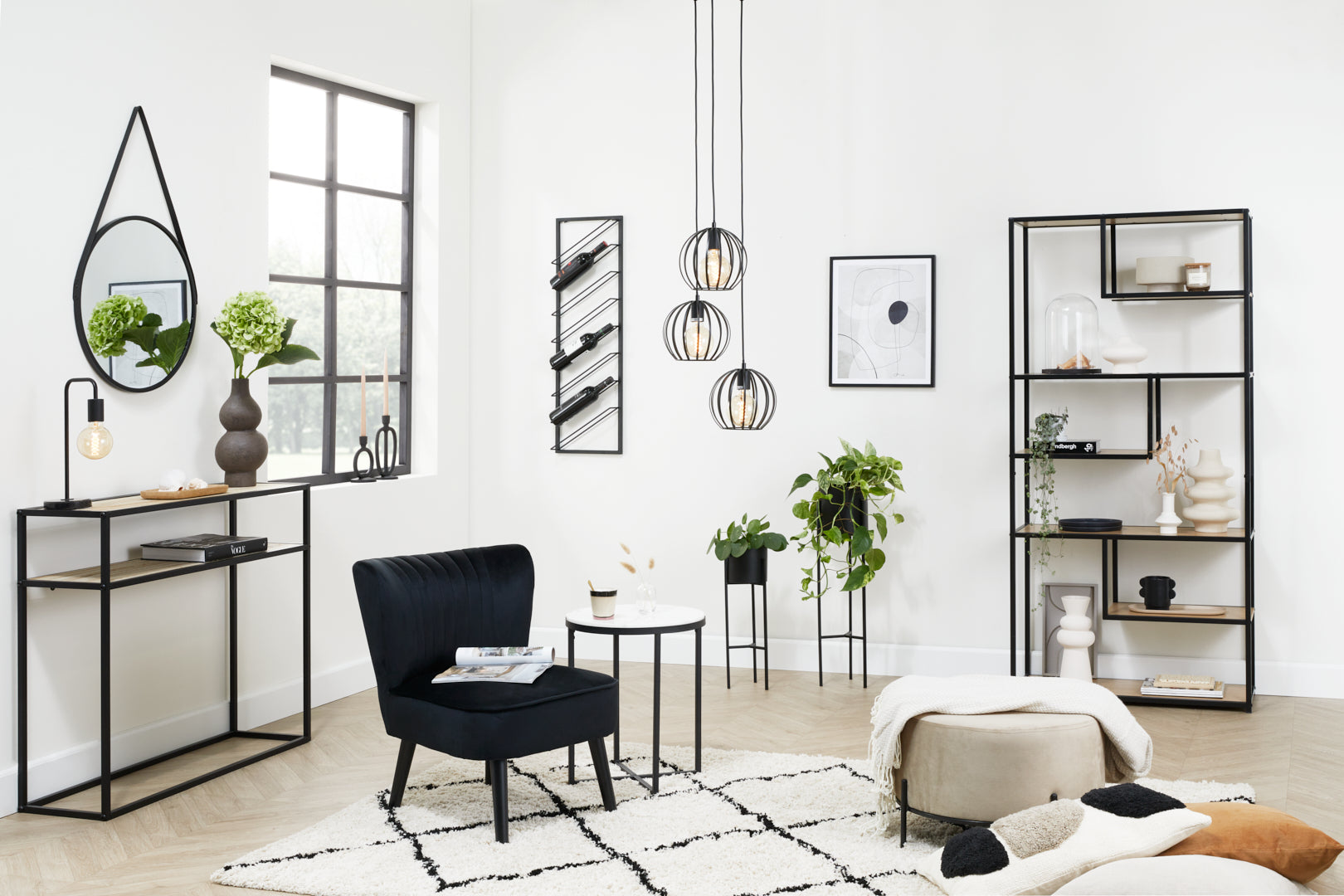 Hoogpolig Vloerkleed Rugestiq Berber Wit