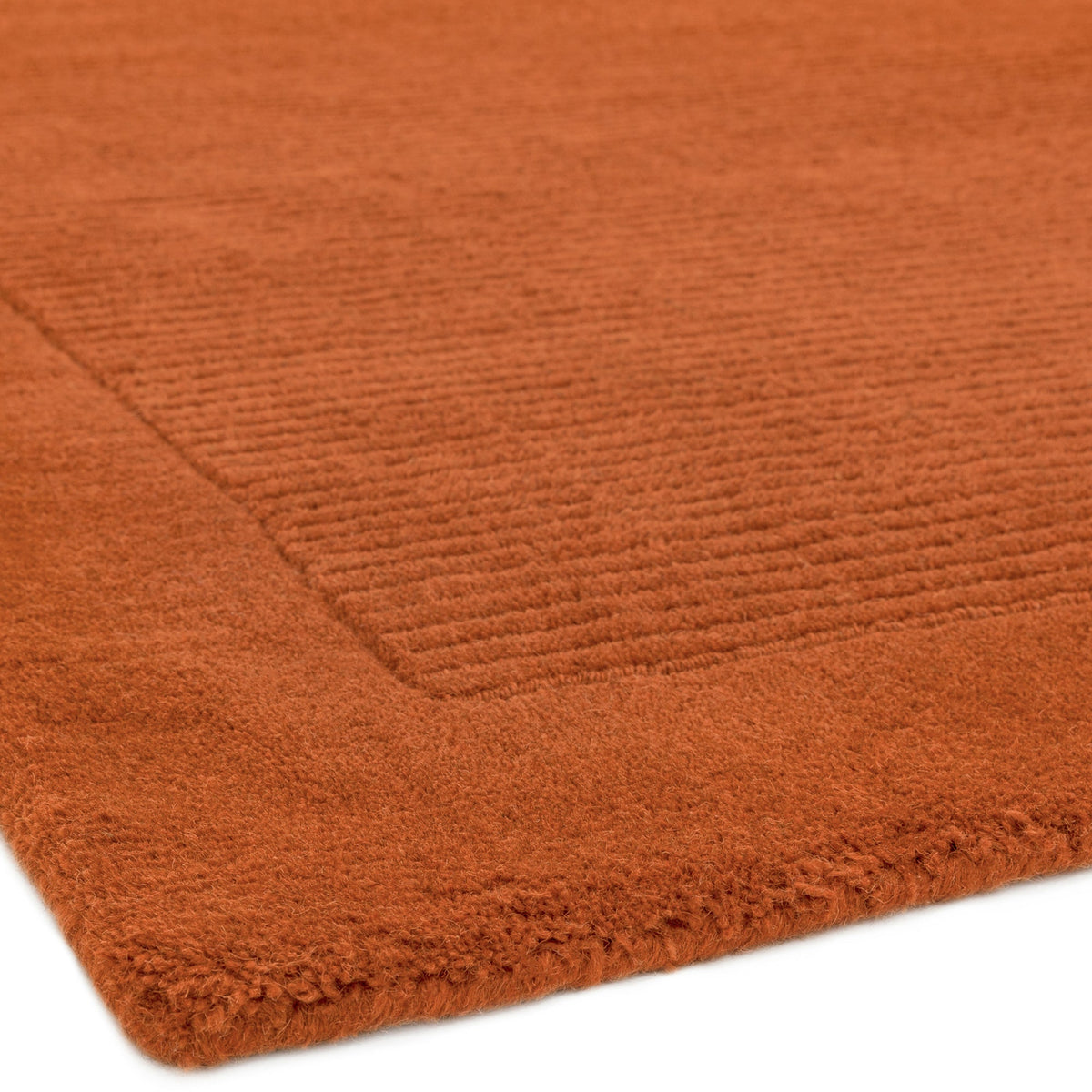 Laagpolig vloerkleed Easy Living York Runner Terracotta – leveranciersfoto