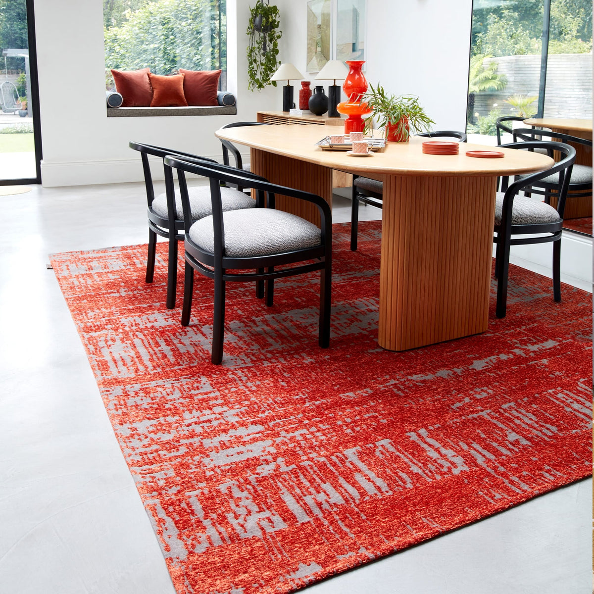 Vloerkleed Rugestiq Beau oranje – foto 2