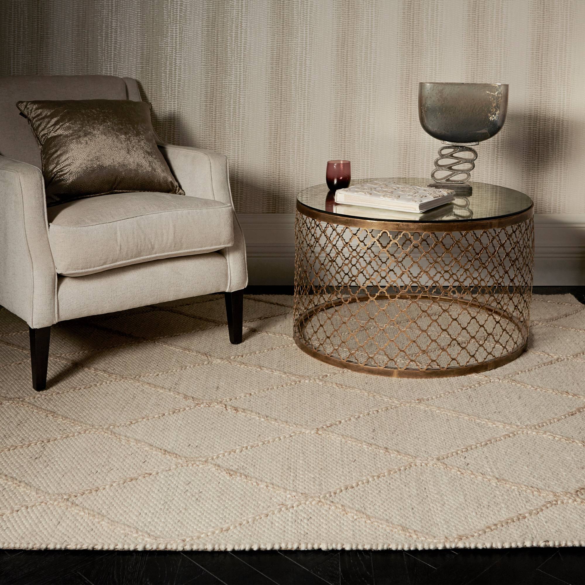 Vloerkleed Katherine Carnaby Coast Diamond 02 Cream