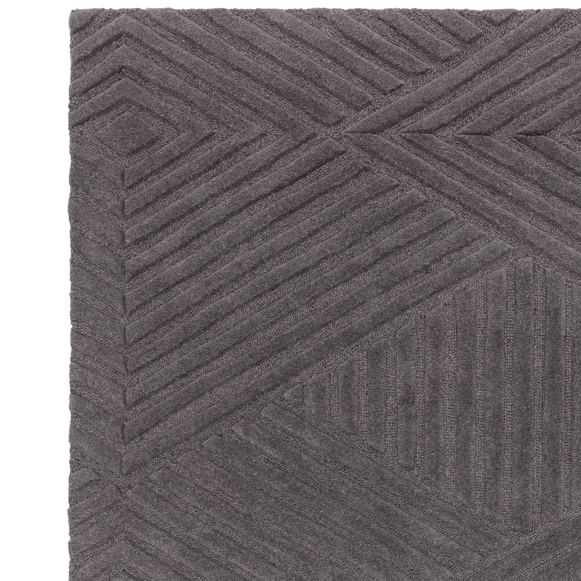Vloerkleed Hague Charcoal