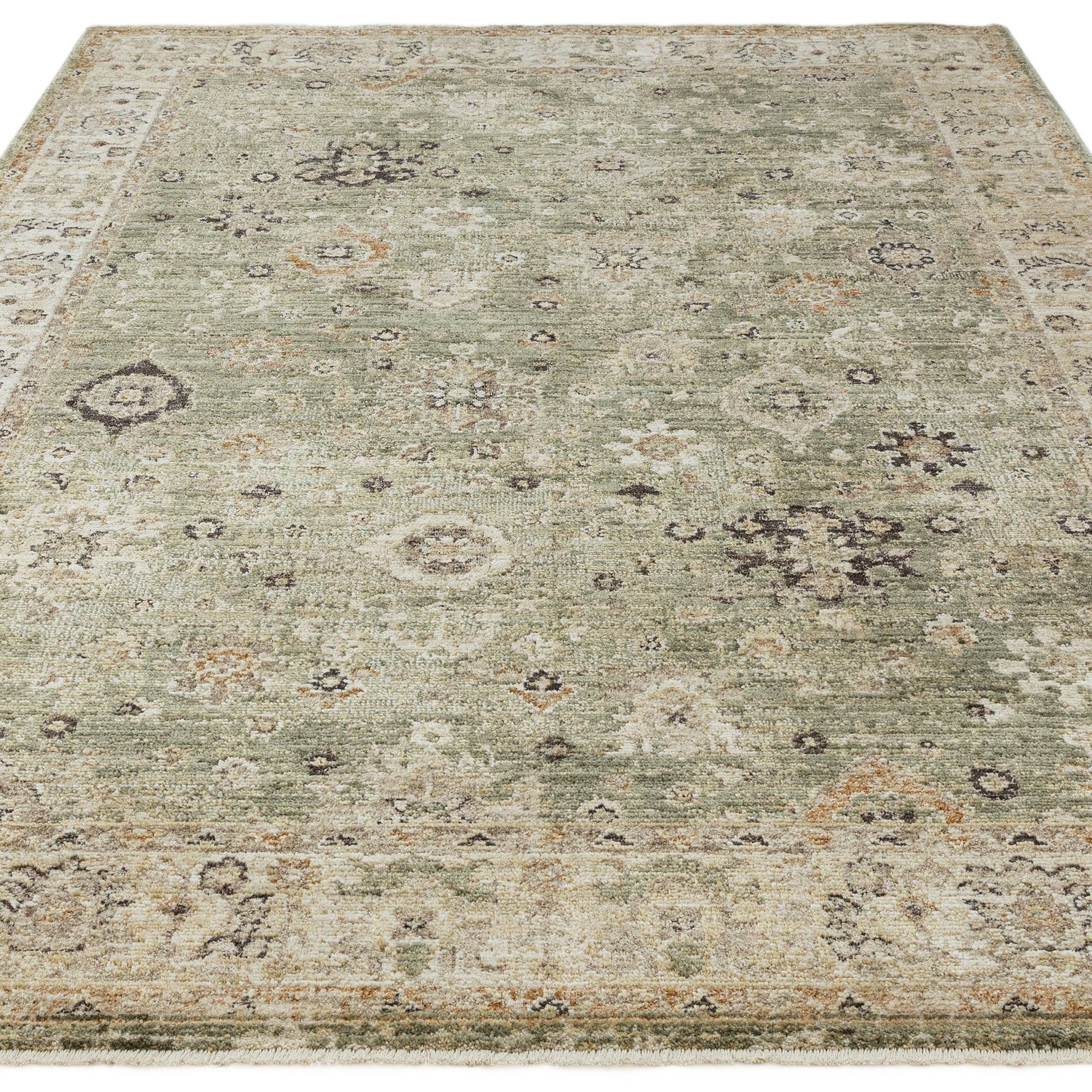 Vloerkleed Heriz Ornate Green