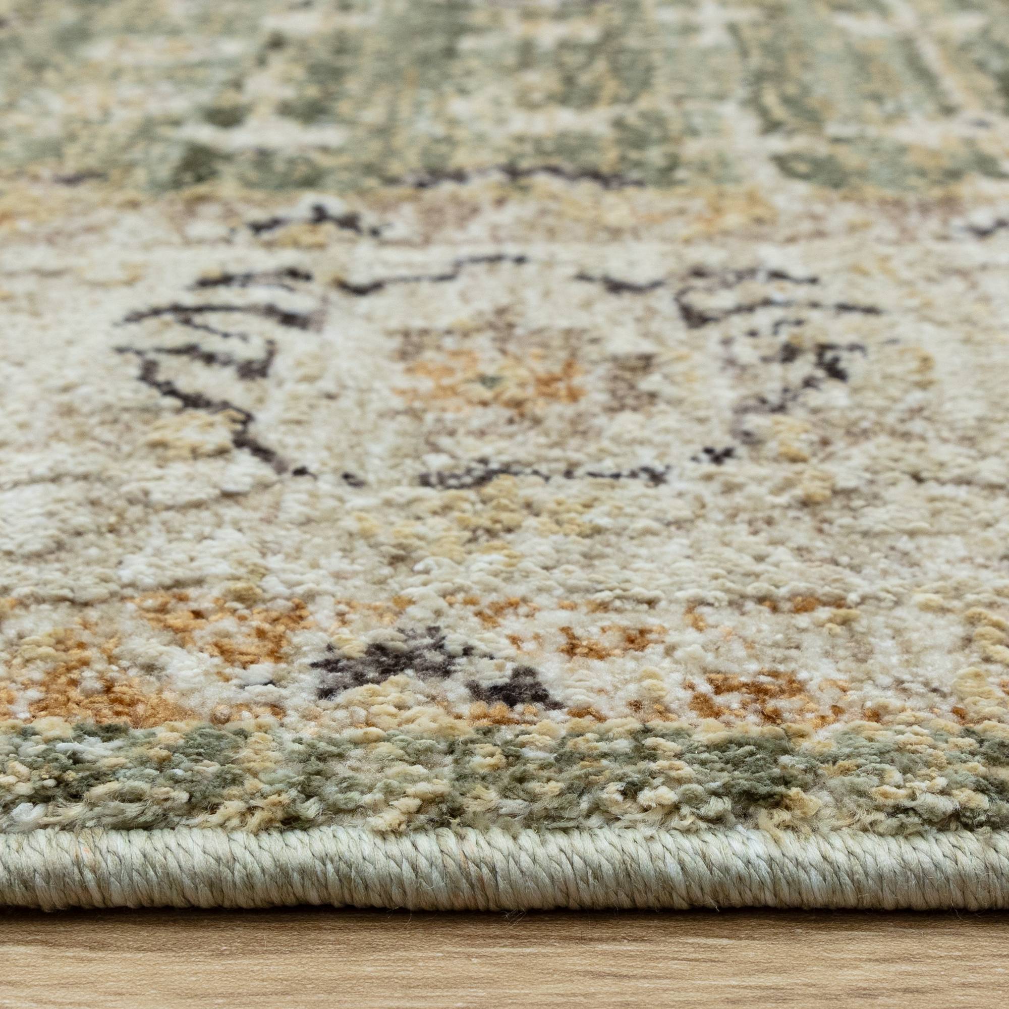 Vloerkleed Heriz Ornate Green