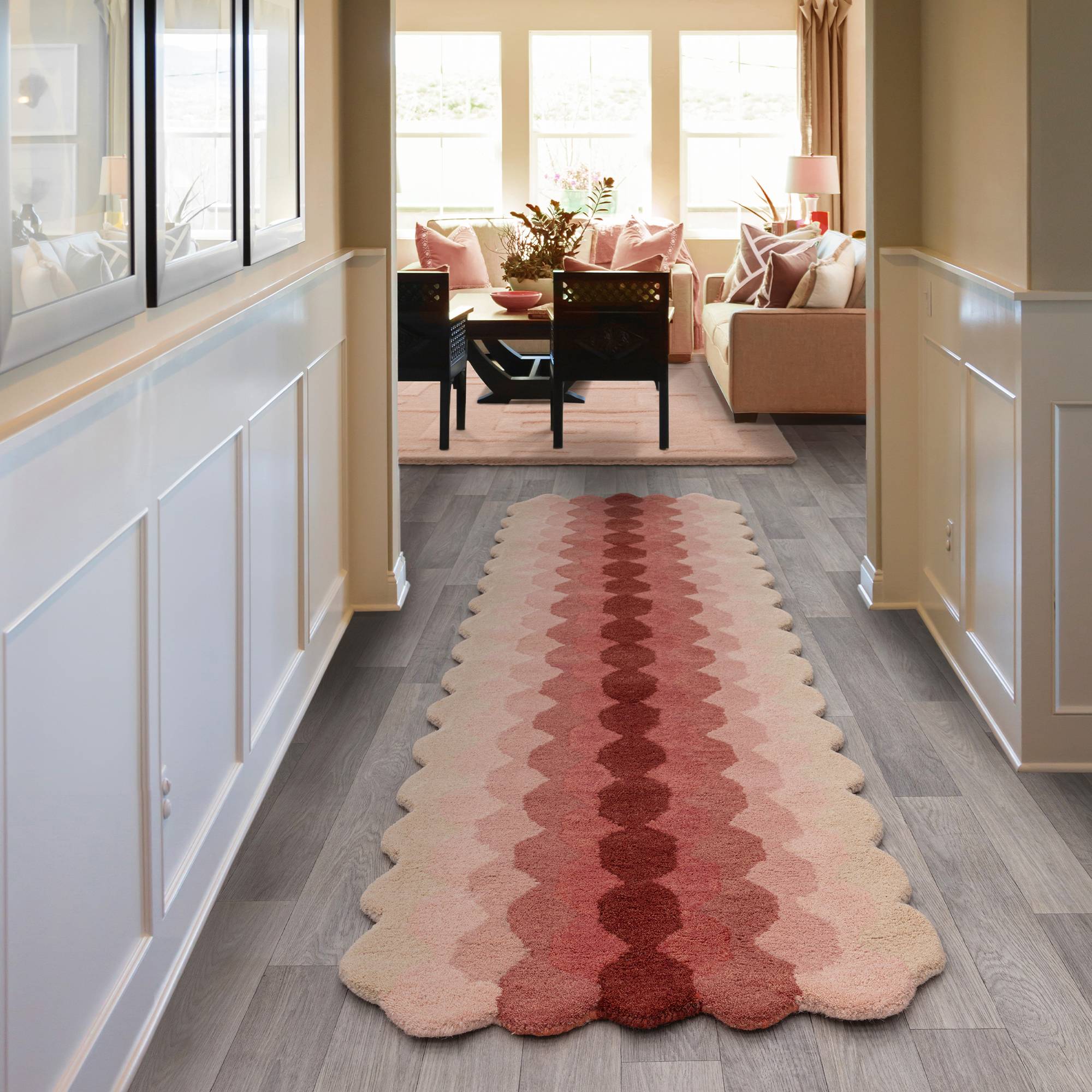 Vloerkleed Hive Pink