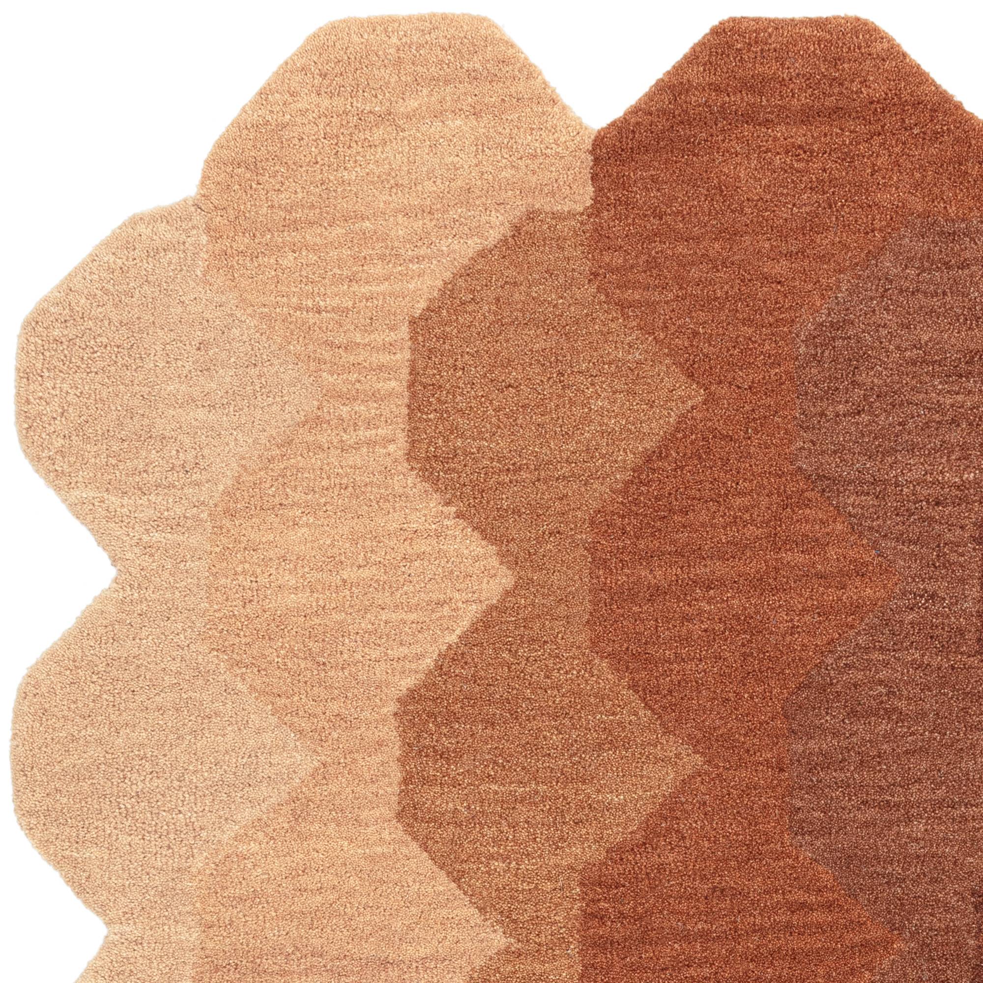 Vloerkleed Hive Rust