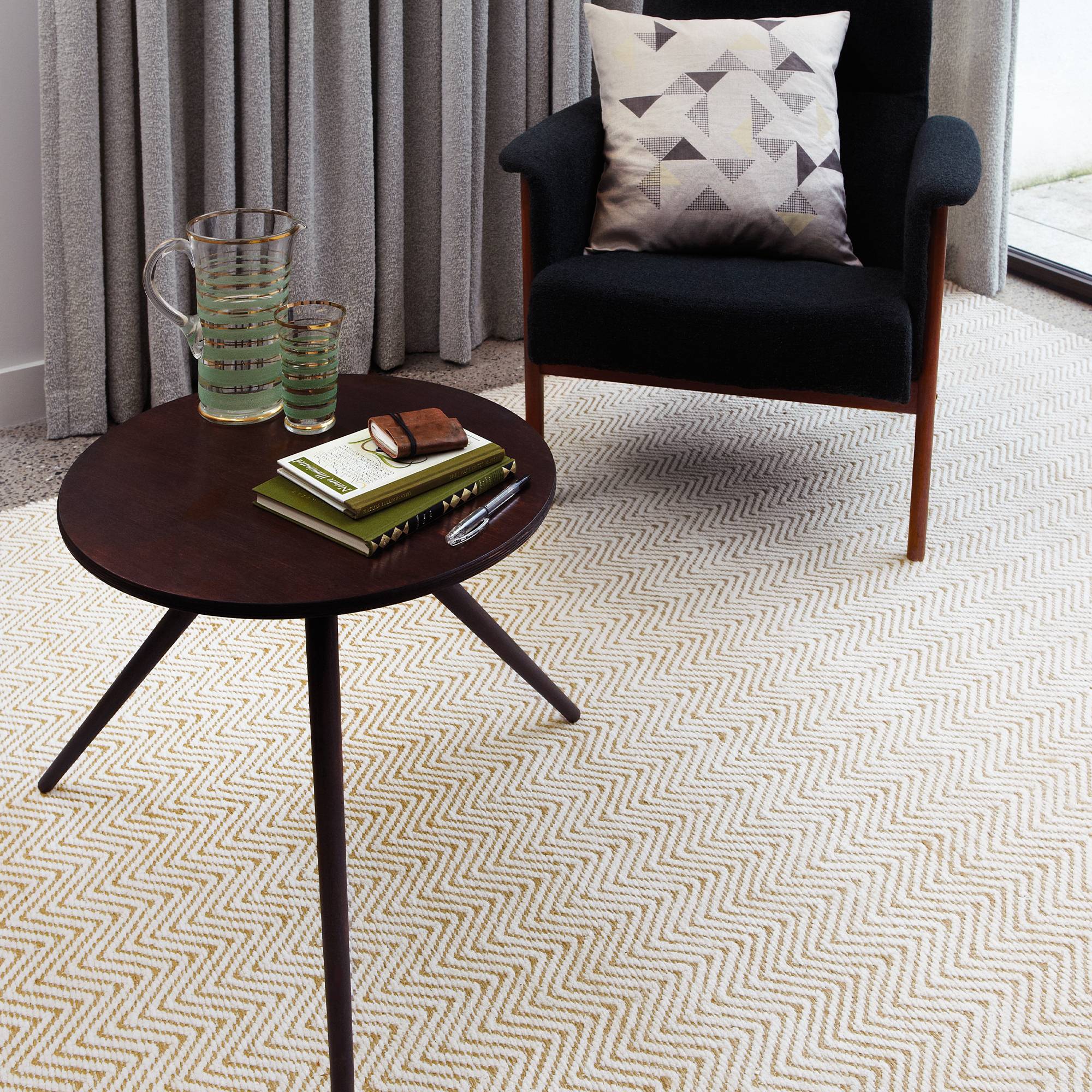 Vloerkleed Ives Runner Natural