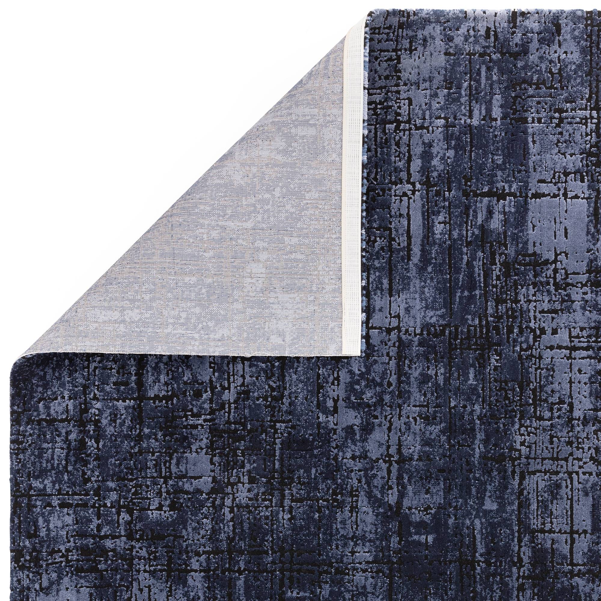 Vloerkleed Kuza Abstract Navy