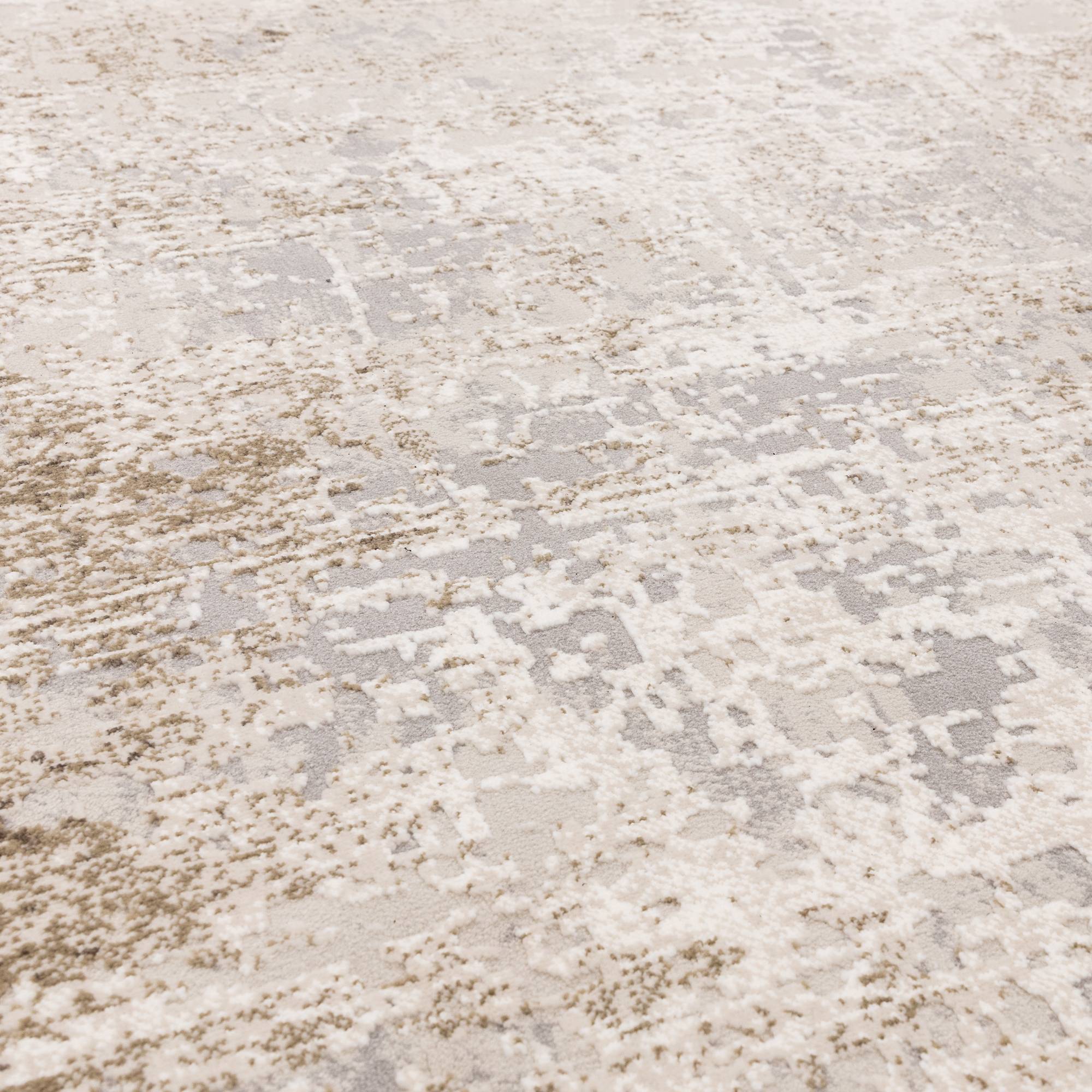 Vloerkleed Kuza Border Beige