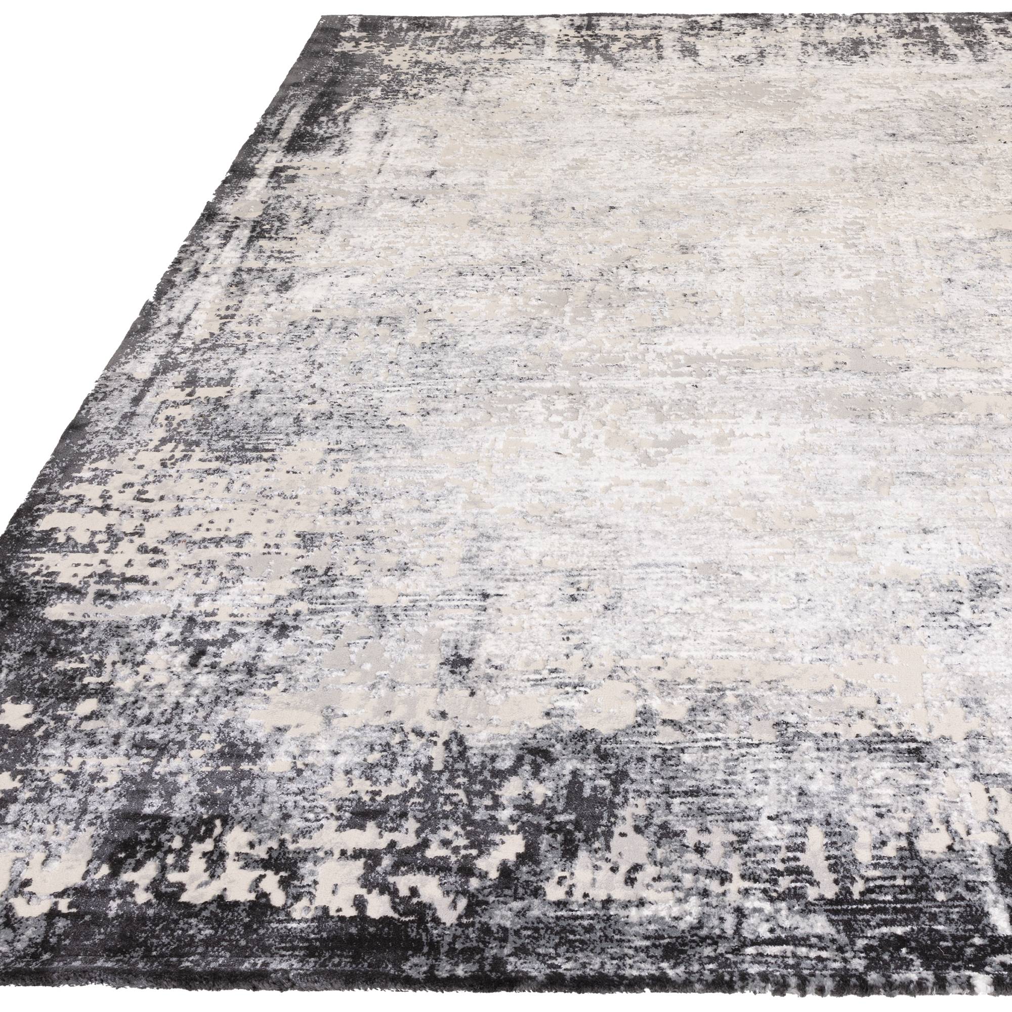 Vloerkleed Kuza Border Grey