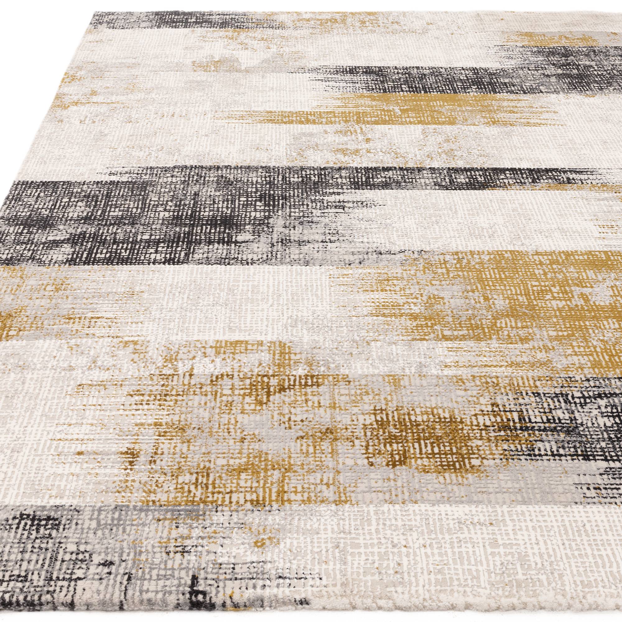 Vloerkleed Kuza Lines Gold