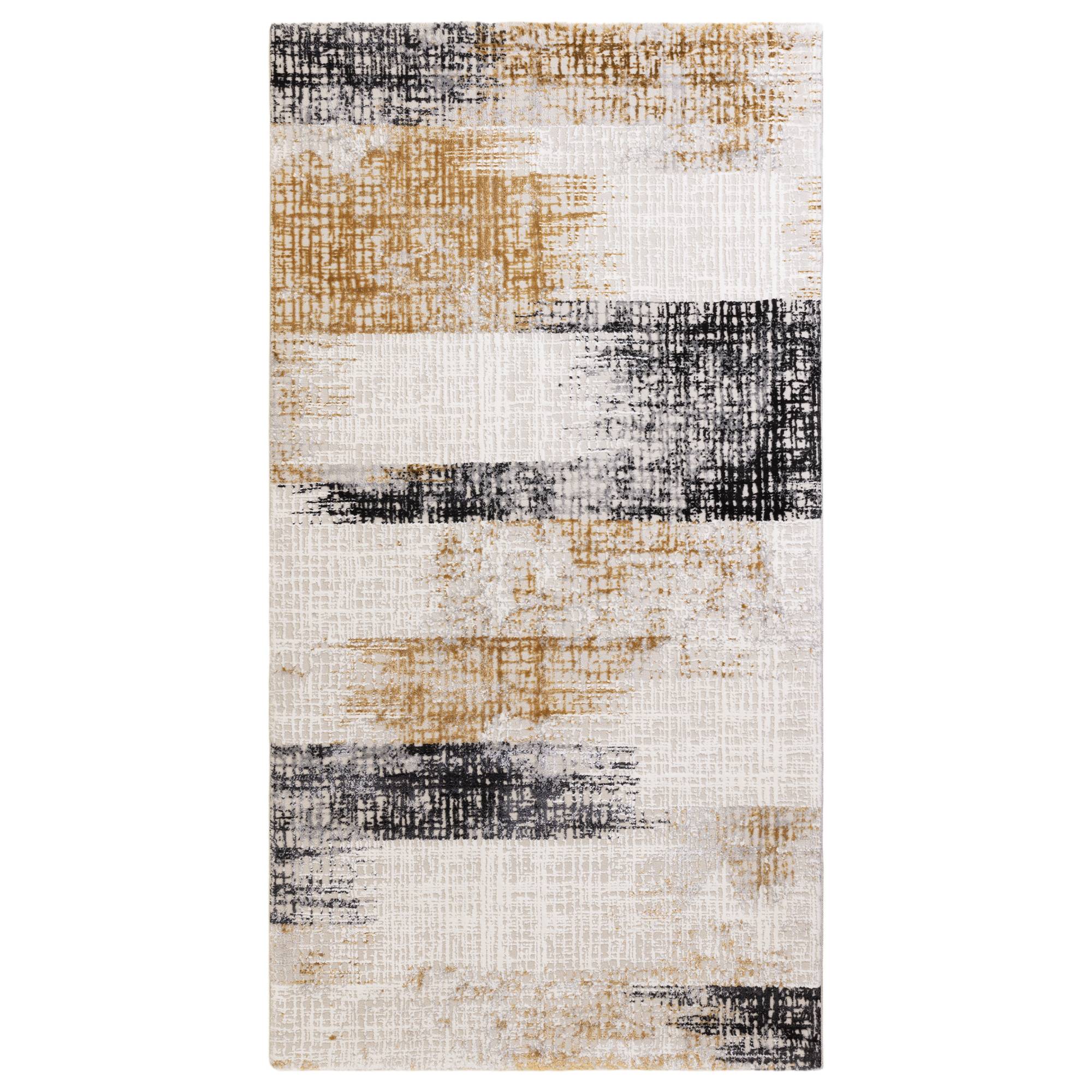 Vloerkleed Kuza Lines Gold