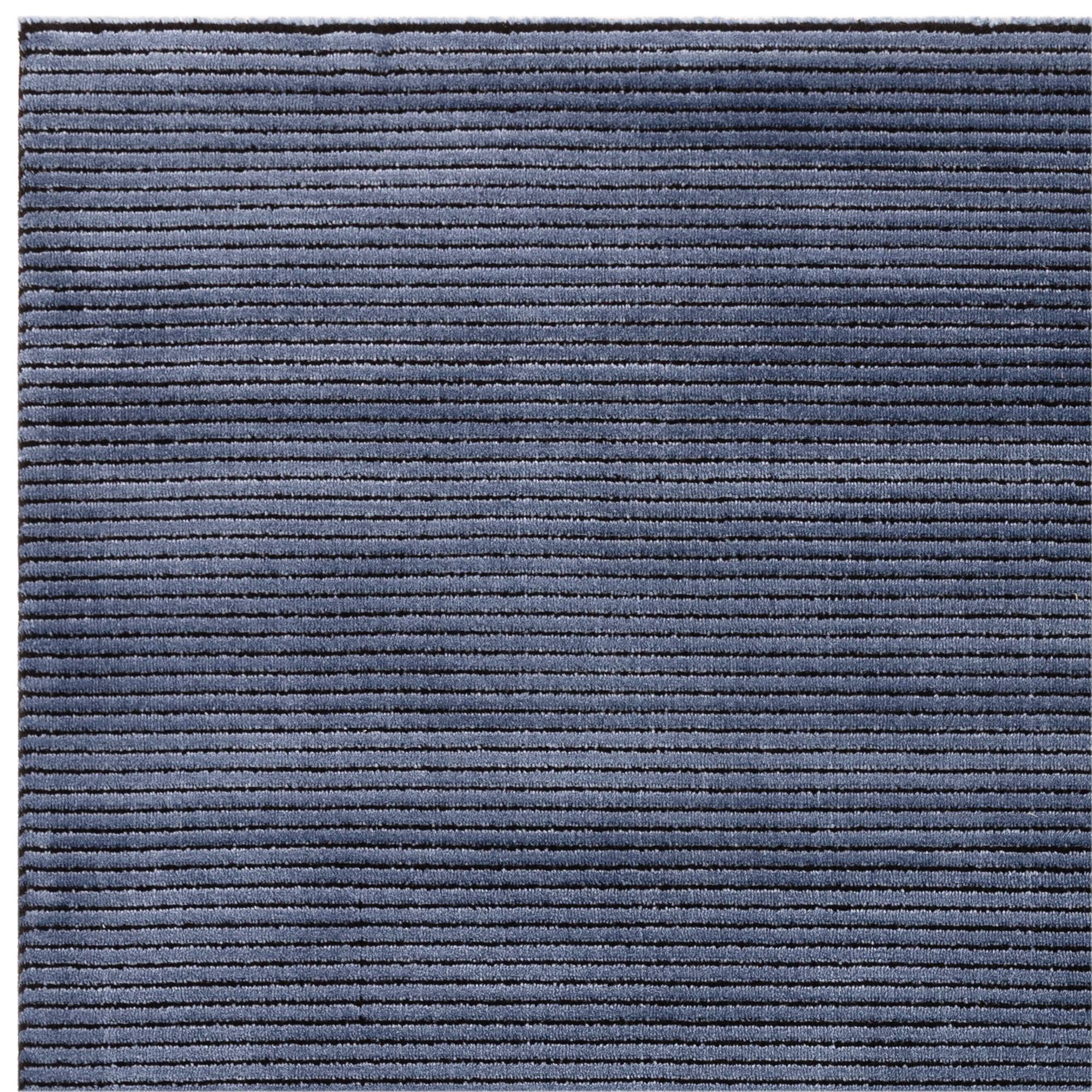 Vloerkleed Kuza Plain Stripe Navy