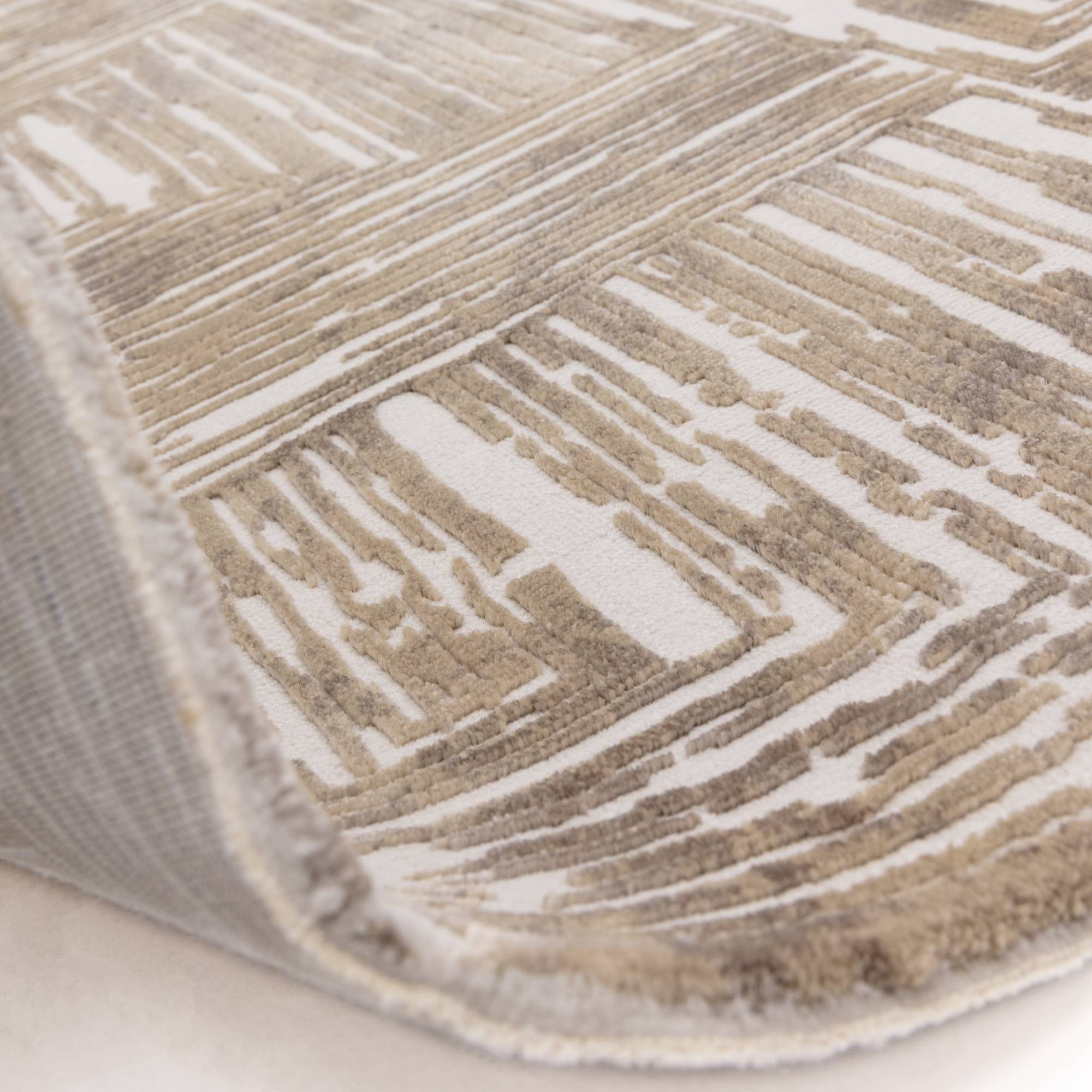 Vloerkleed Kuza Portrait Beige