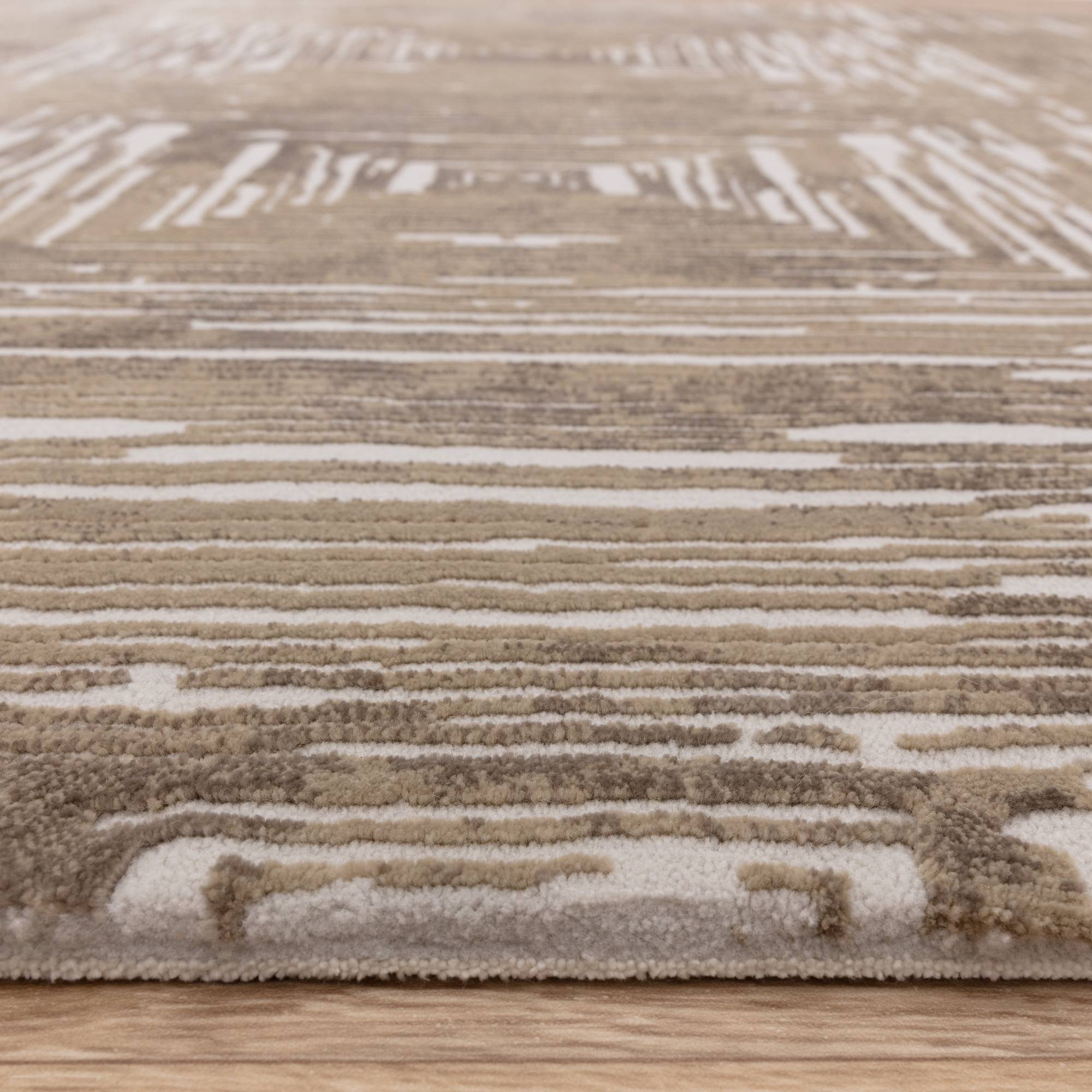 Vloerkleed Kuza Portrait Beige