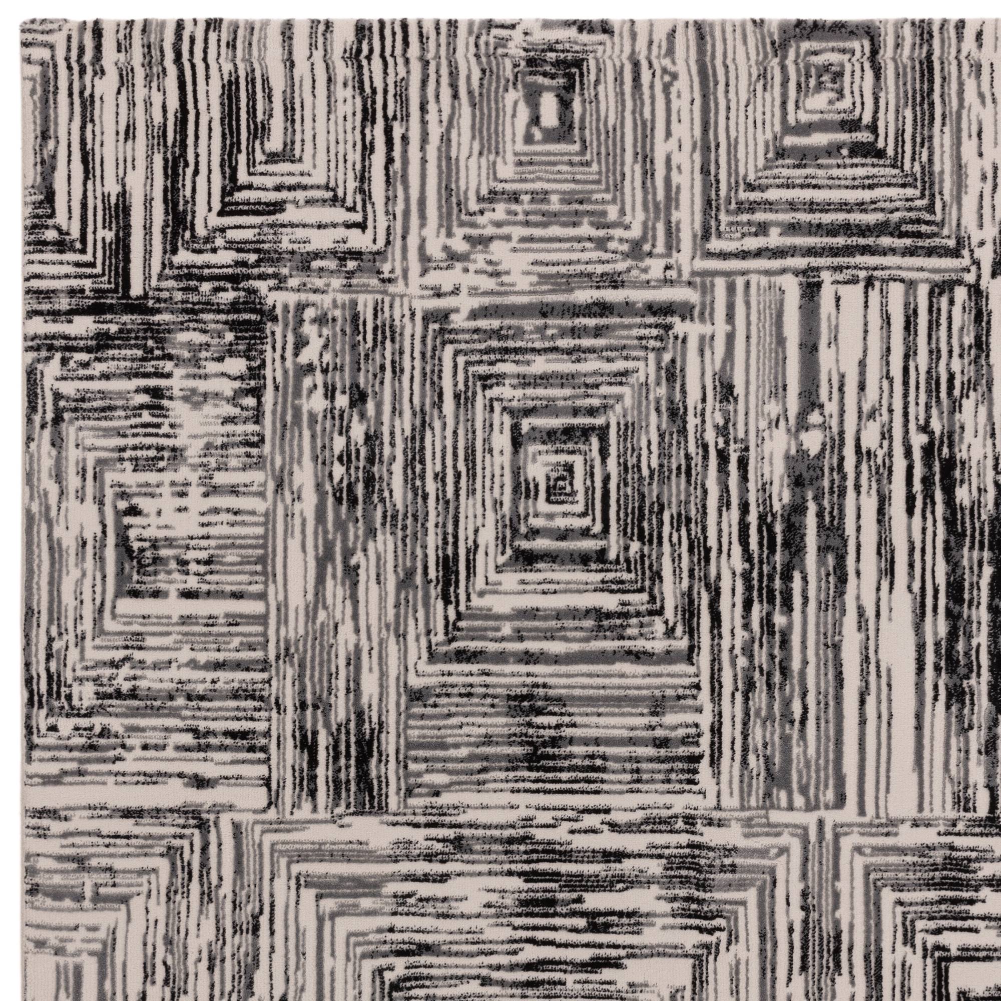 Vloerkleed Kuza Portrait Grey