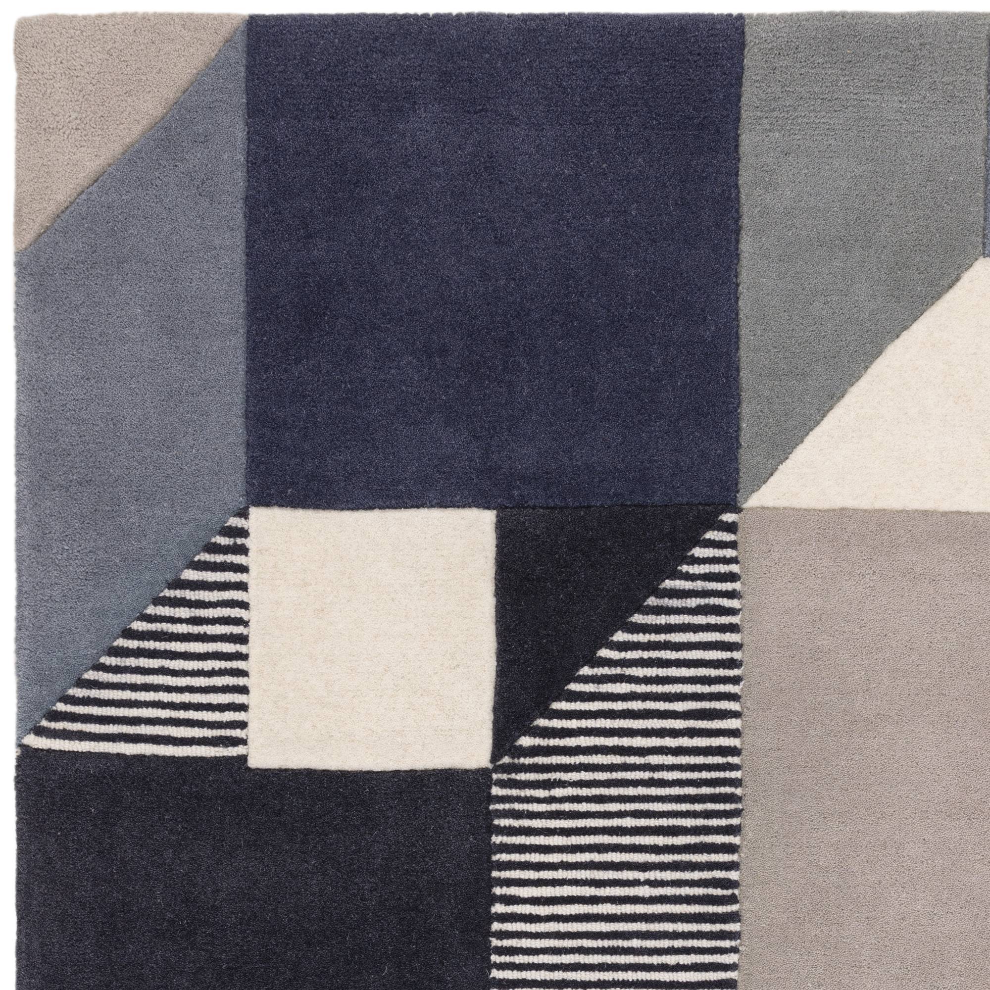 Vloerkleed Matrix Memphis Blue