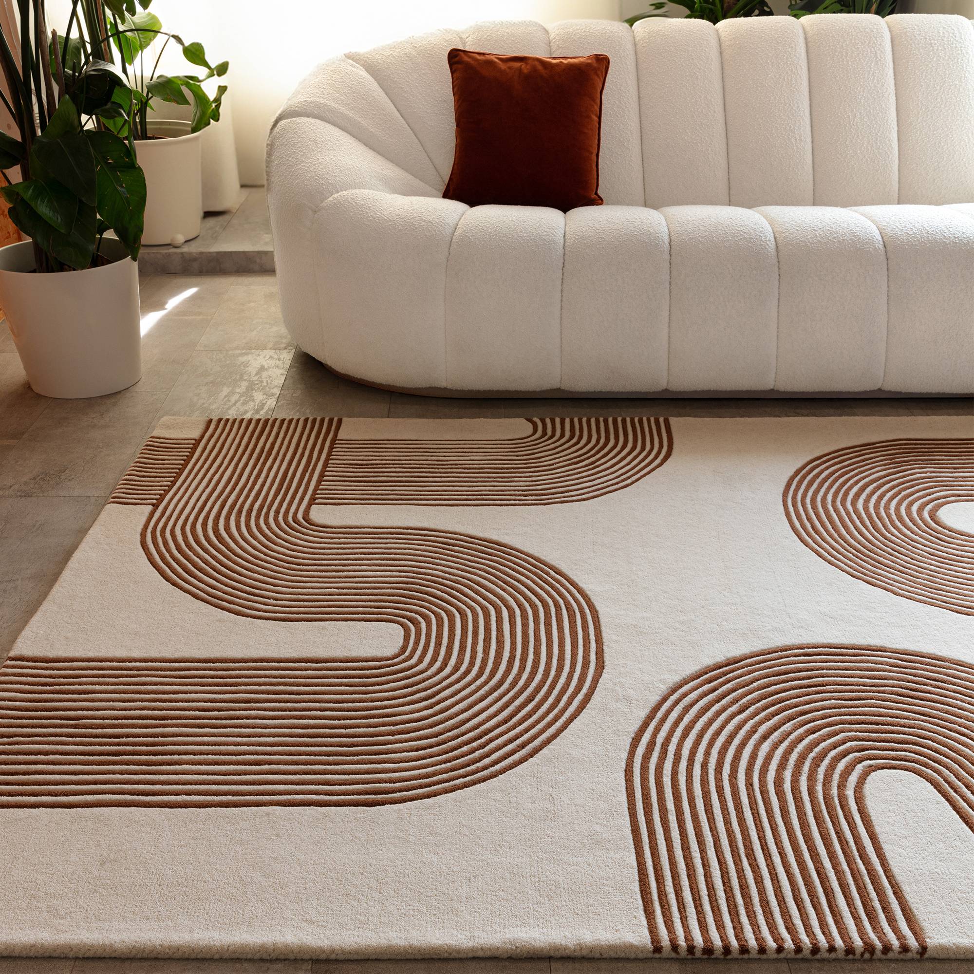 Vloerkleed Matrix 85 Arches Amber