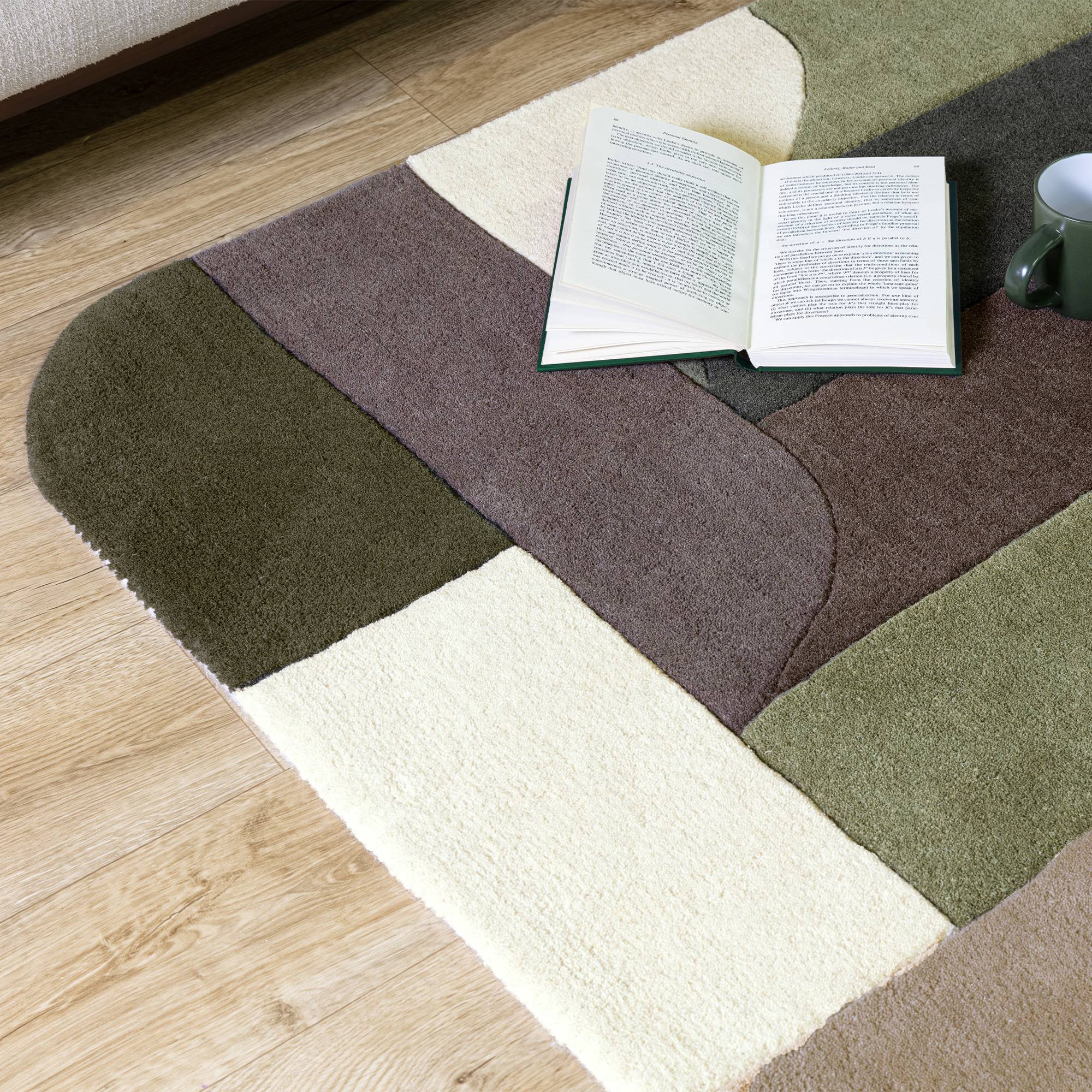 Vloerkleed Matrix 90 Klotski Sage