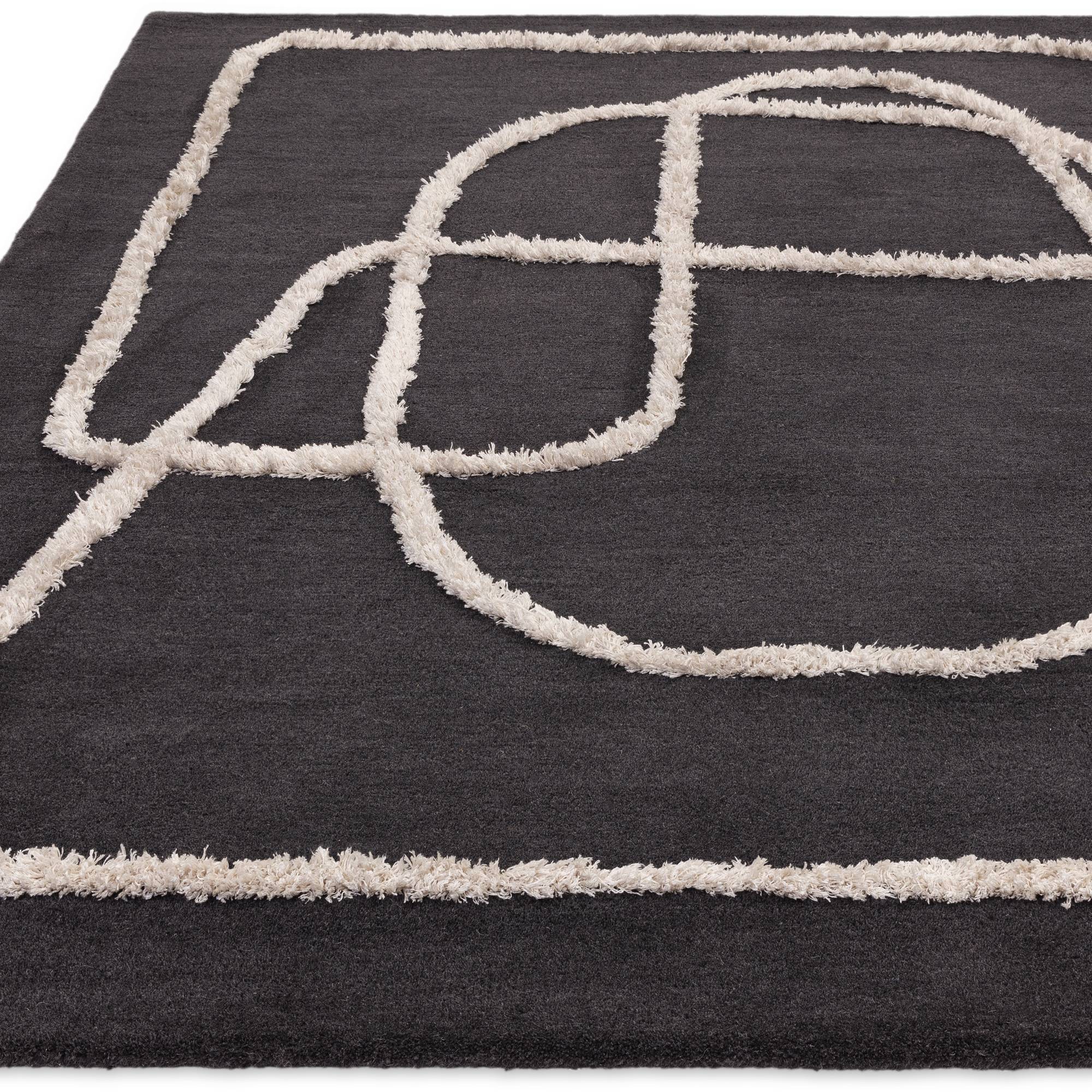 Vloerkleed Matrix 94 Infinity Charcoal