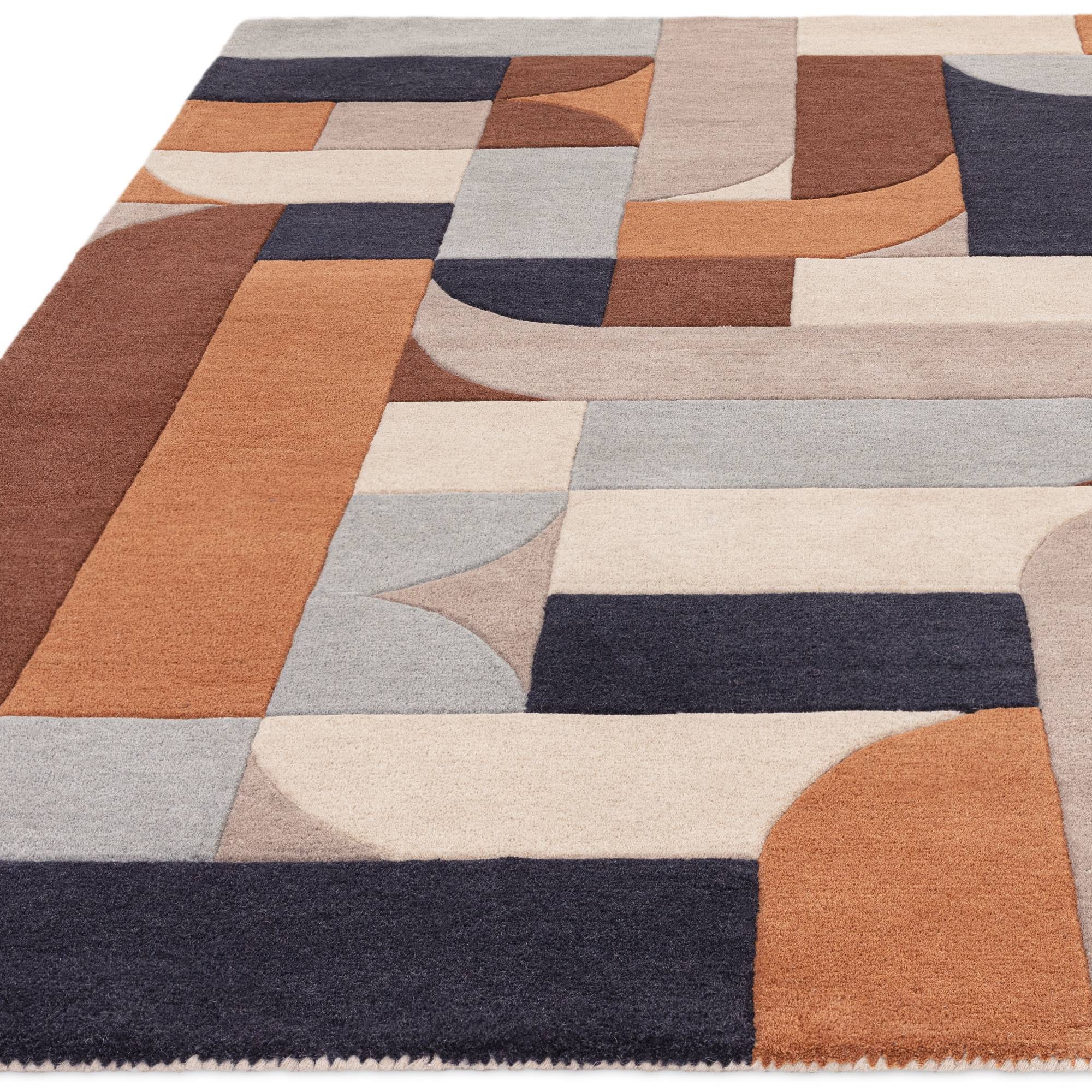 Vloerkleed Matrix 88 Klotski Terracotta
