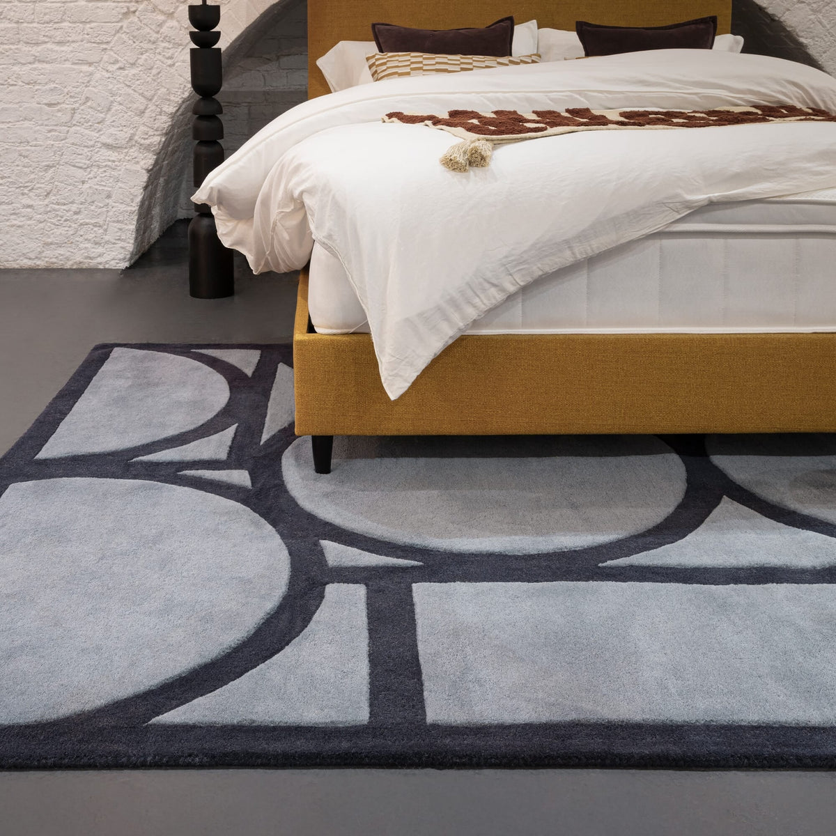 Vloerkleed Rugestiq Metro blauw – foto 8