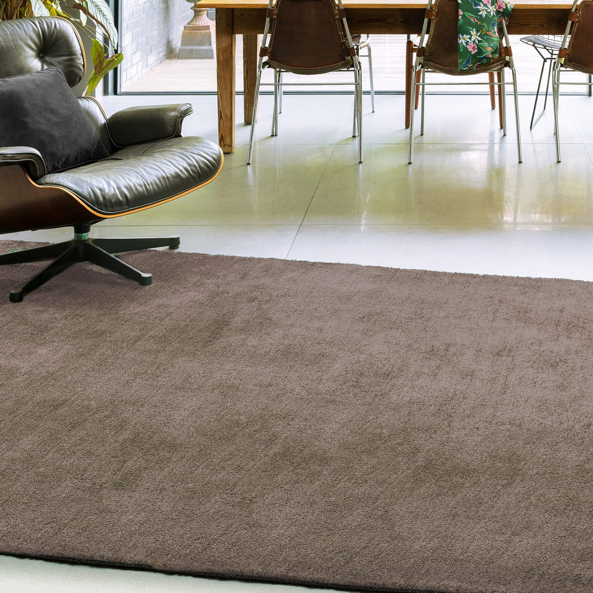 Laagpolig vloerkleed Easy Living Milo Rug Mink – leveranciersfoto