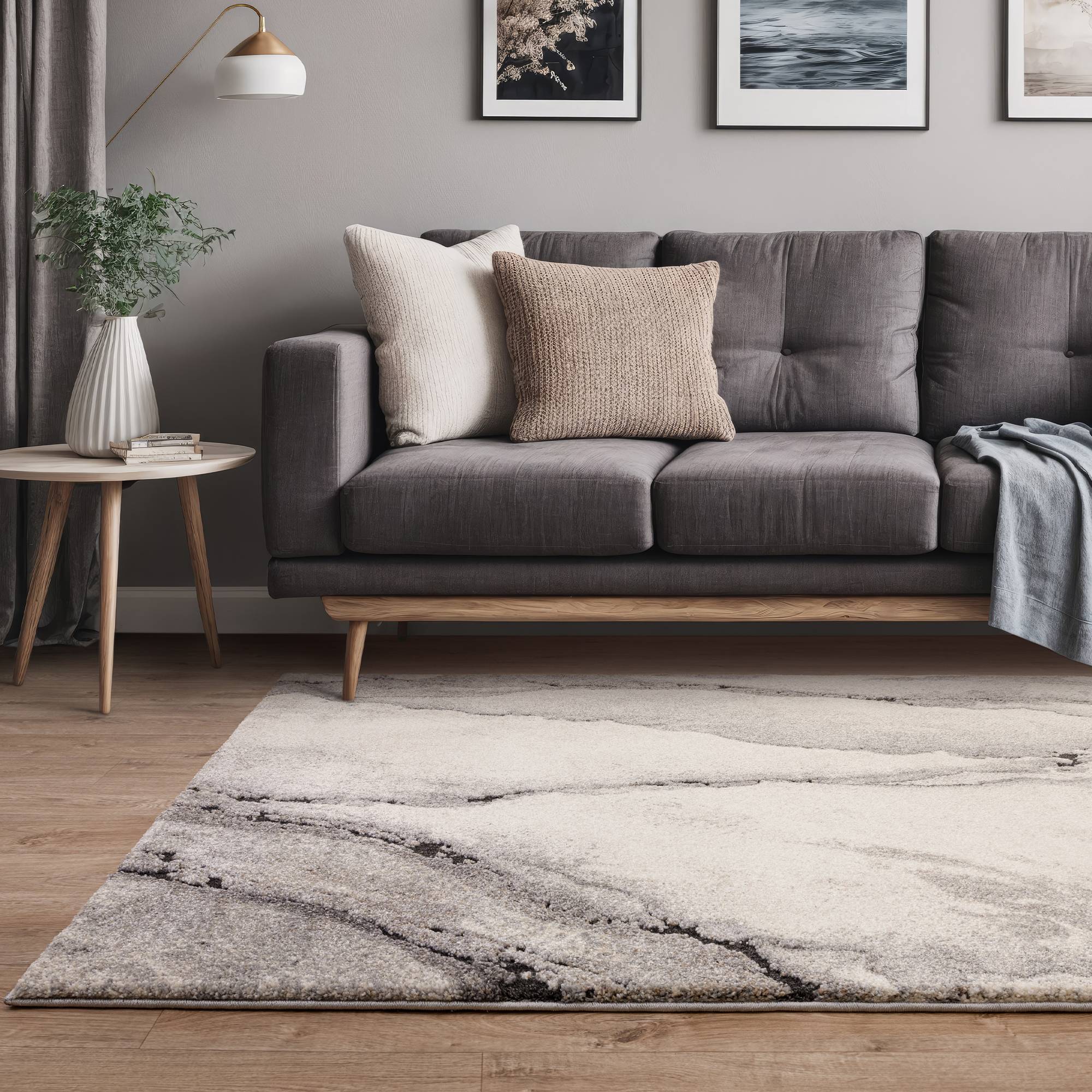 Vloerkleed Mirage Oasis Grey