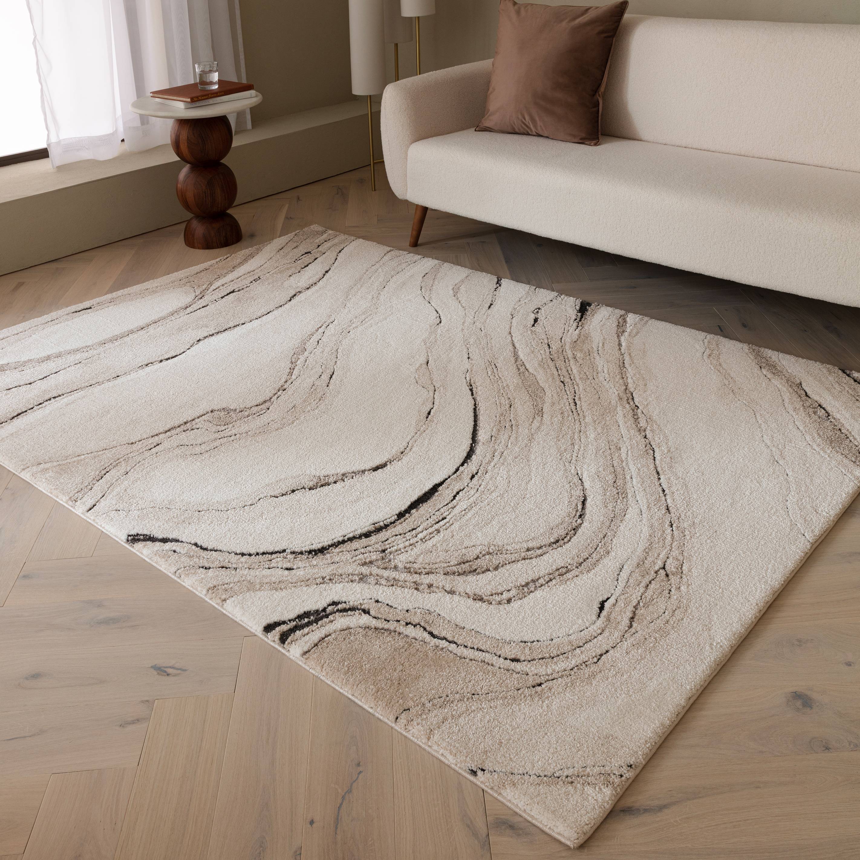 Vloerkleed Mirage Quartz Biege