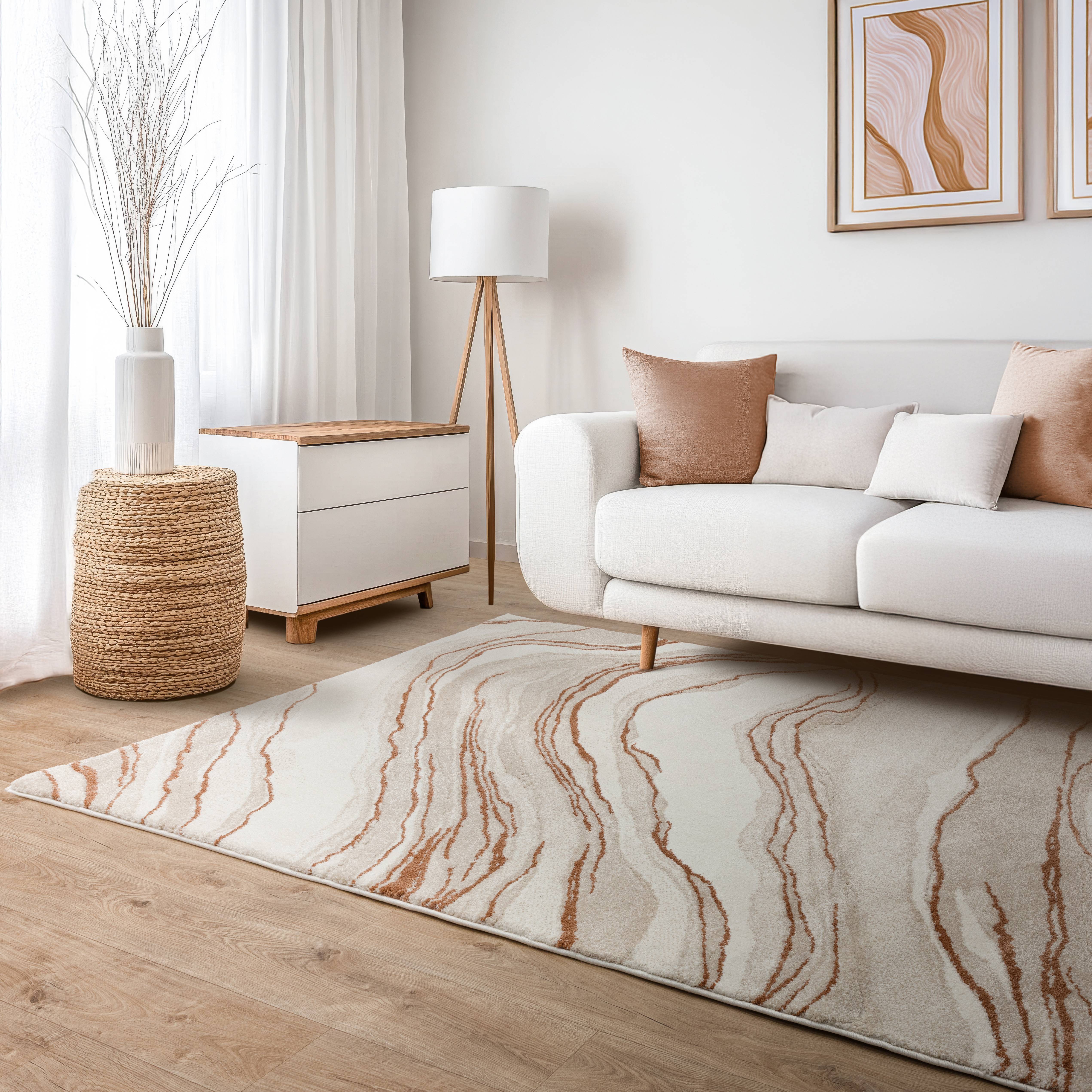 Vloerkleed Mirage Quartz Terra