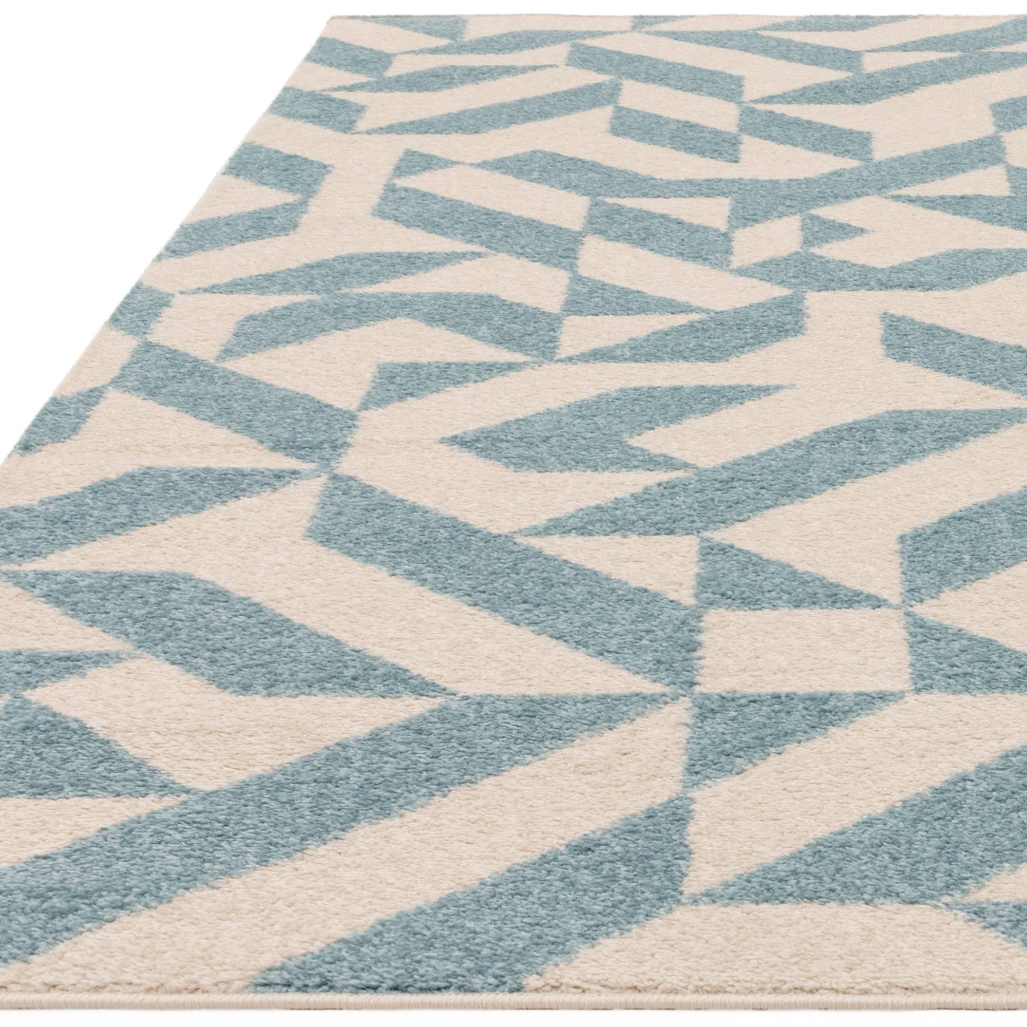 Vloerkleed Muse Blue Shapes MU03
