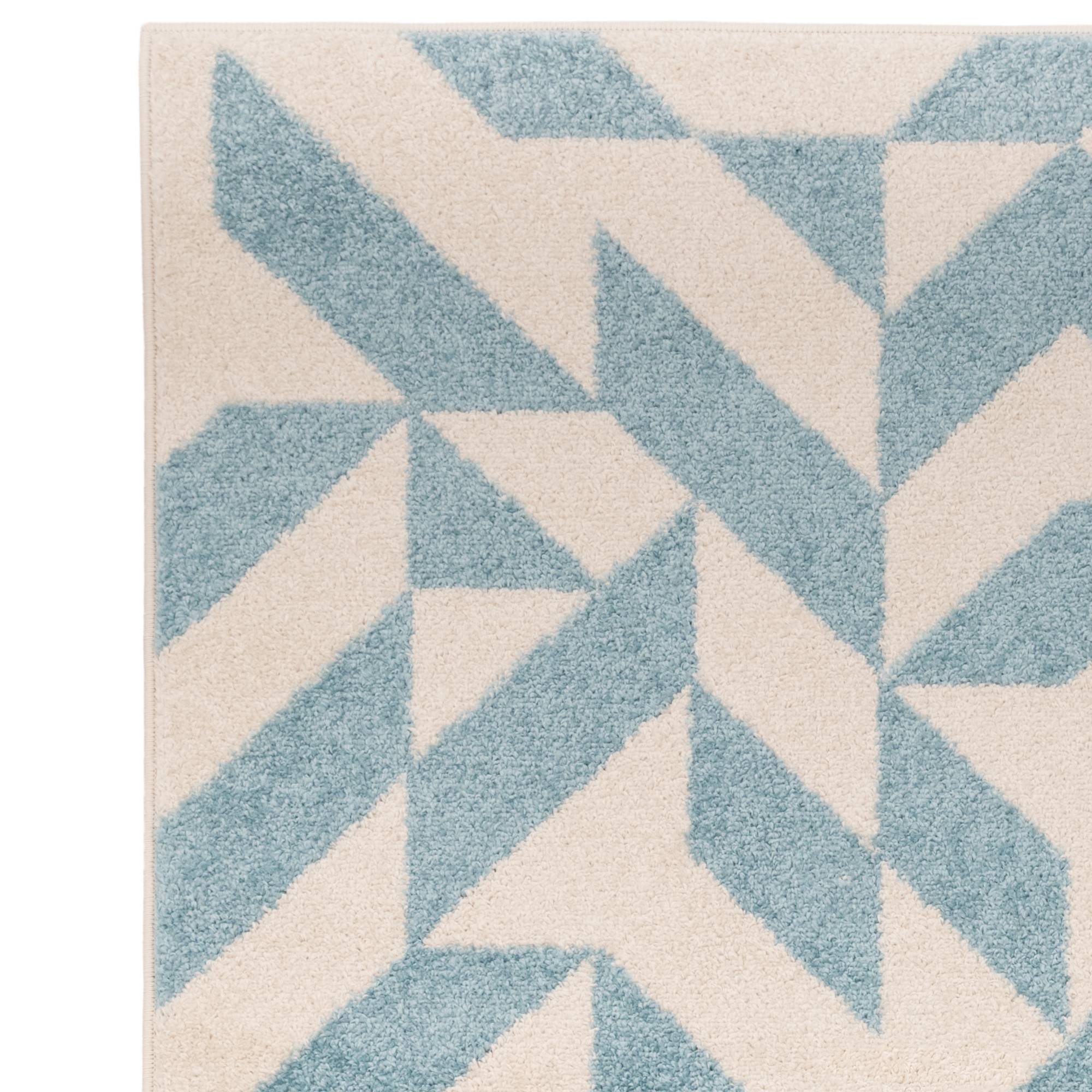 Vloerkleed Muse Blue Shapes MU03