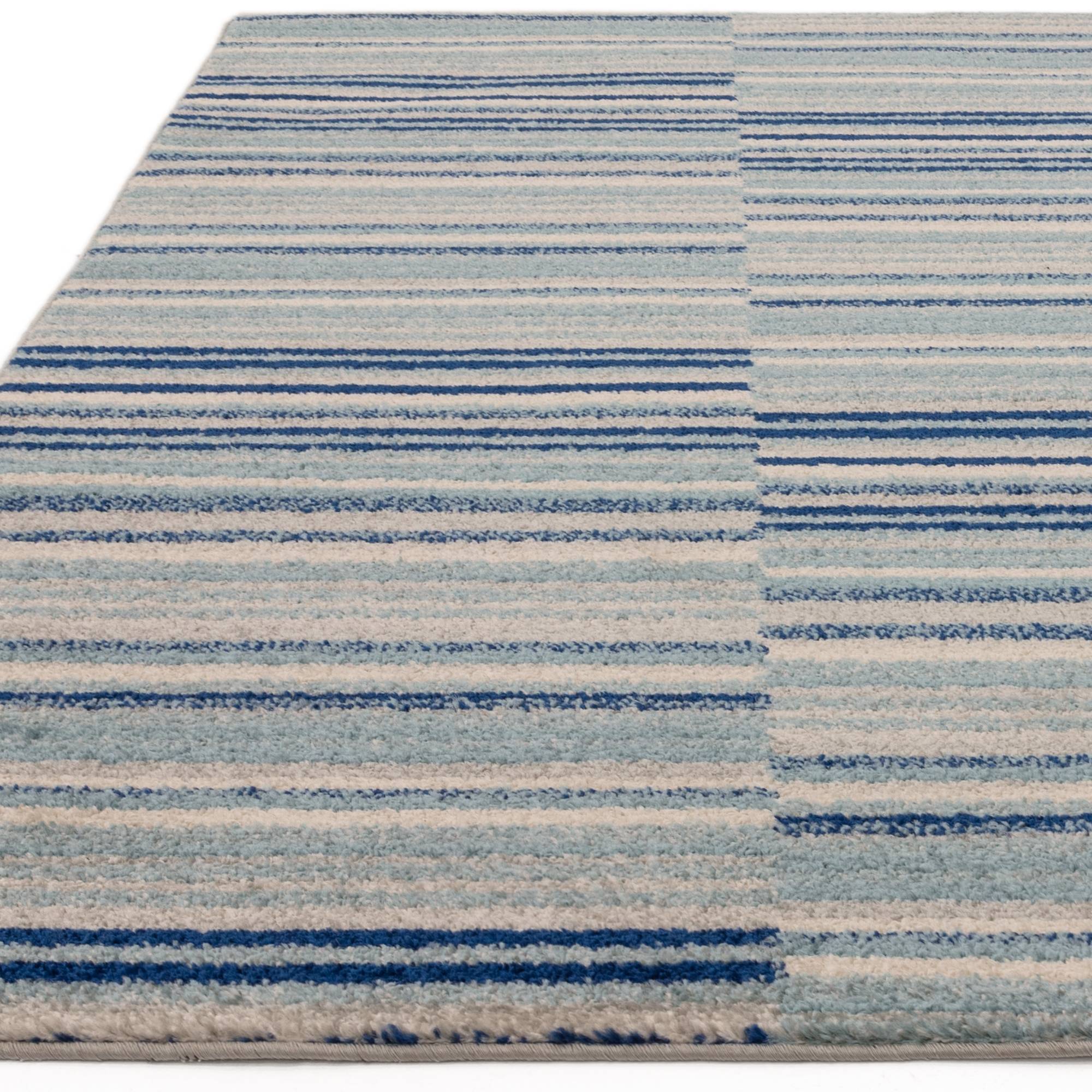 Vloerkleed Muse Blue Stripe MU05