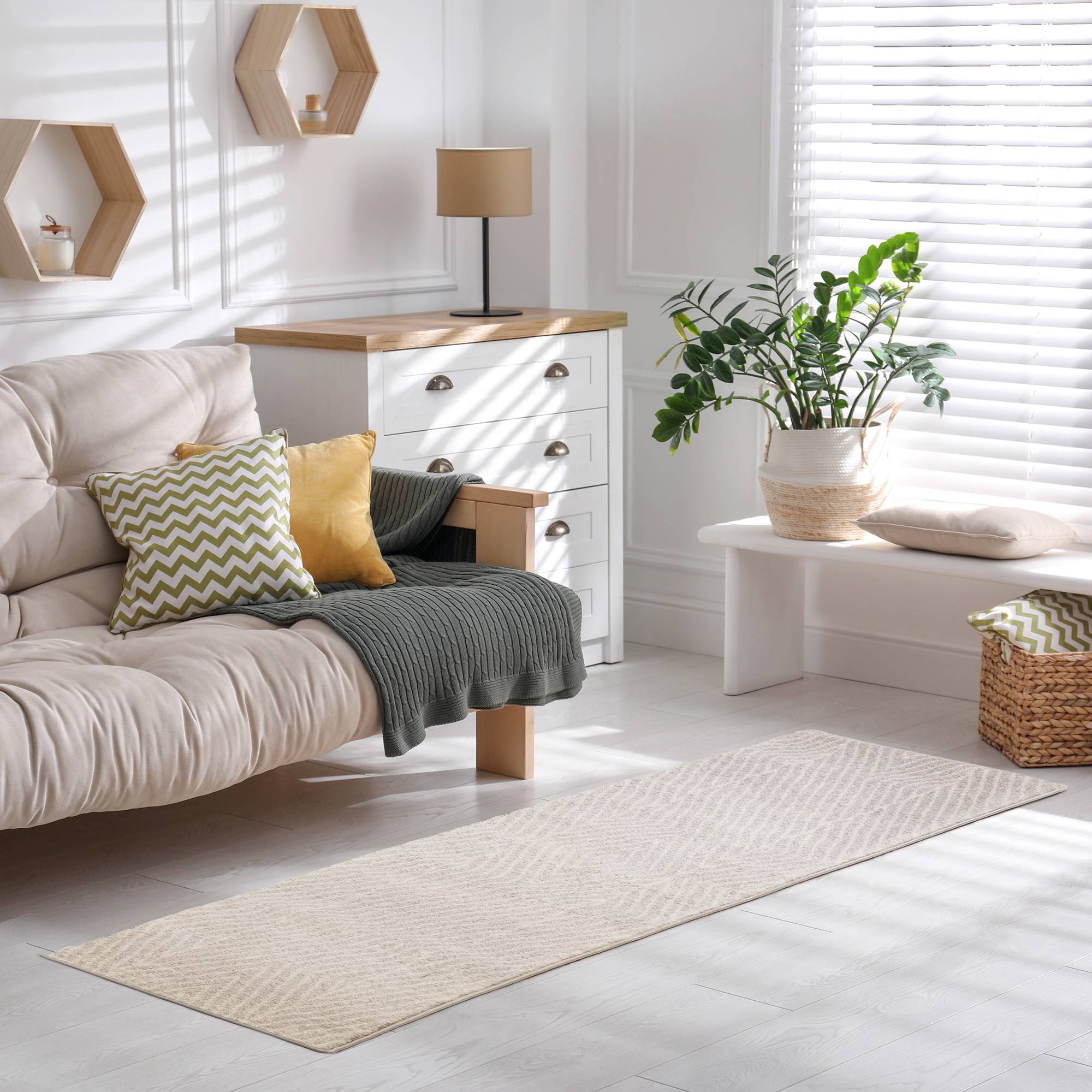 Vloerkleed Muse Grey Linear MU09