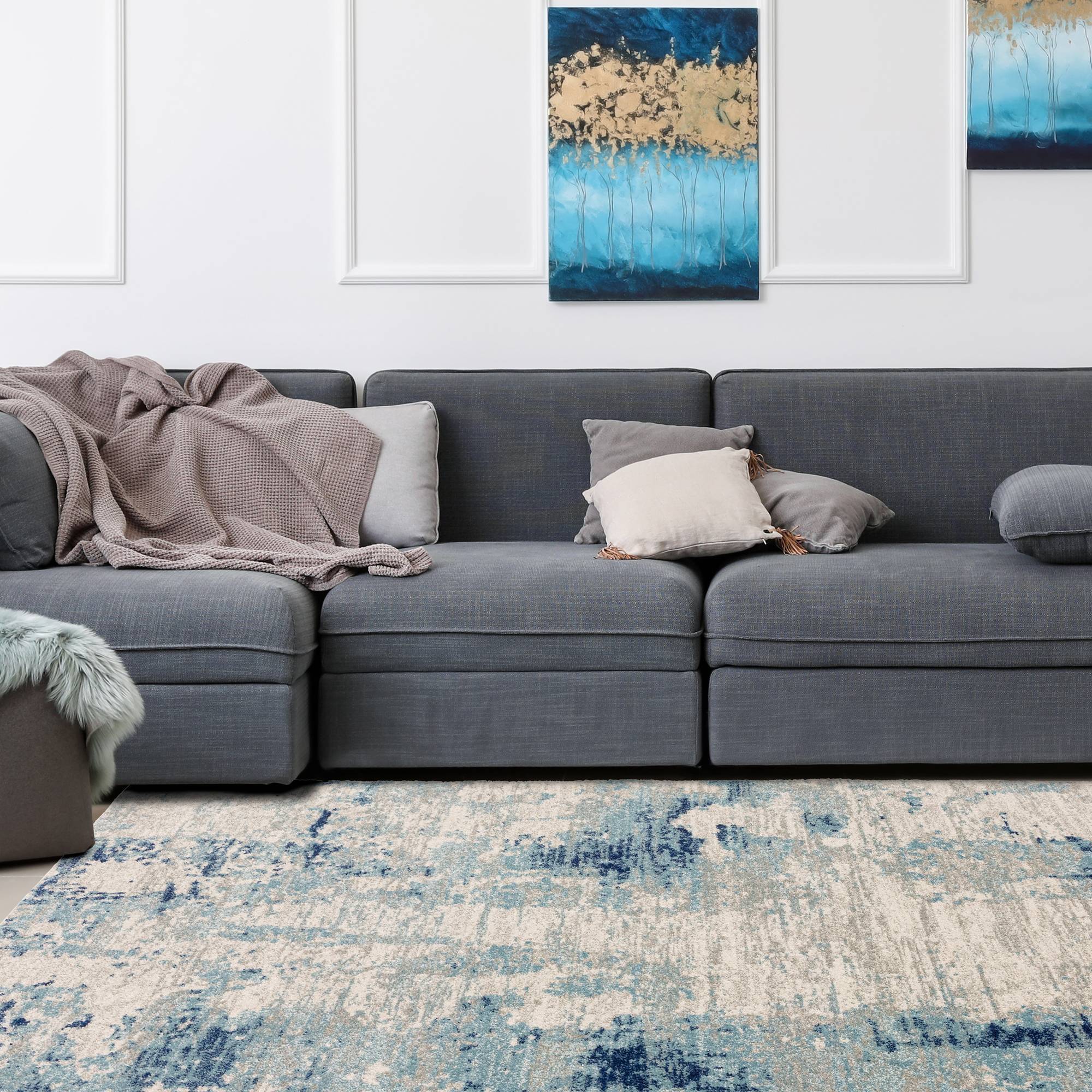 Vloerkleed Nova Mirage Blue NV36