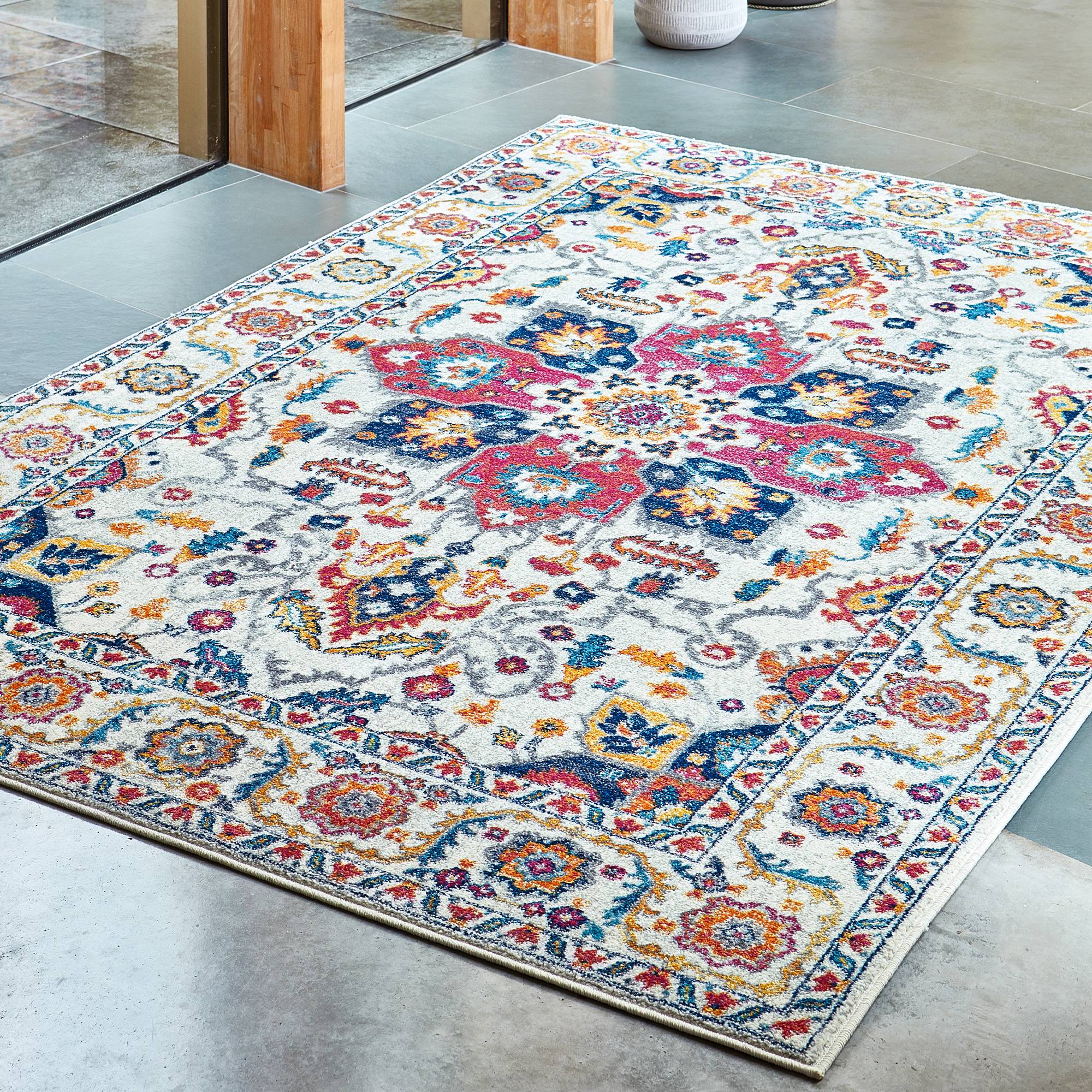 Vloerkleed Nova White Multi NV24