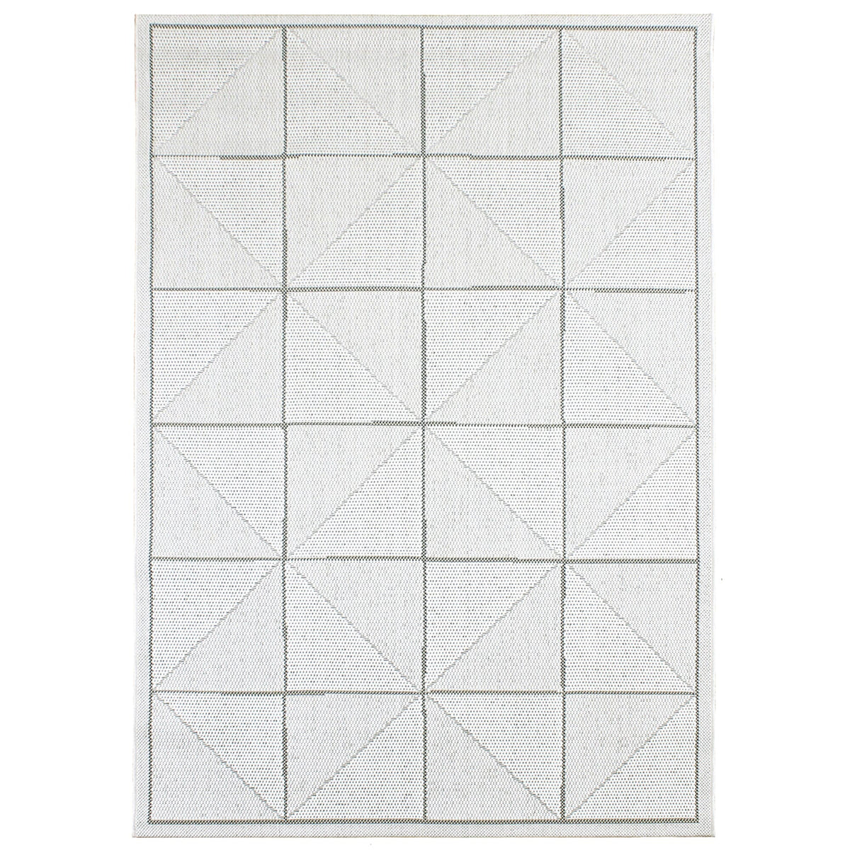 Vloerkleed Rugestiq Patio PAT06 ivoor ruit – foto 1