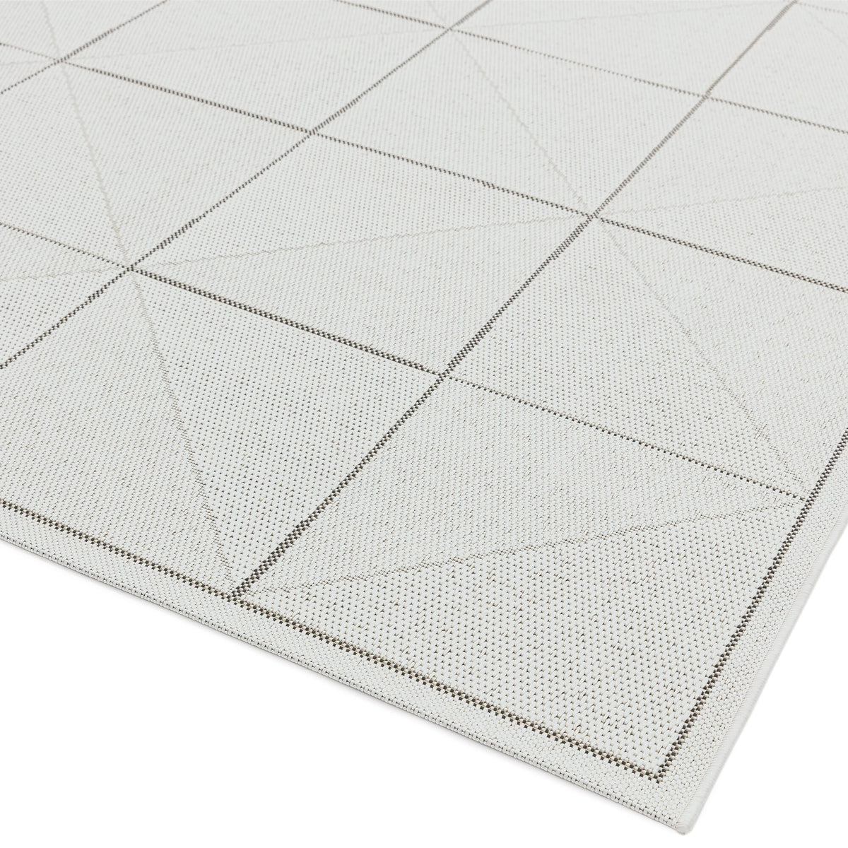 Vloerkleed Rugestiq Patio PAT06 ivoor ruit – foto 3
