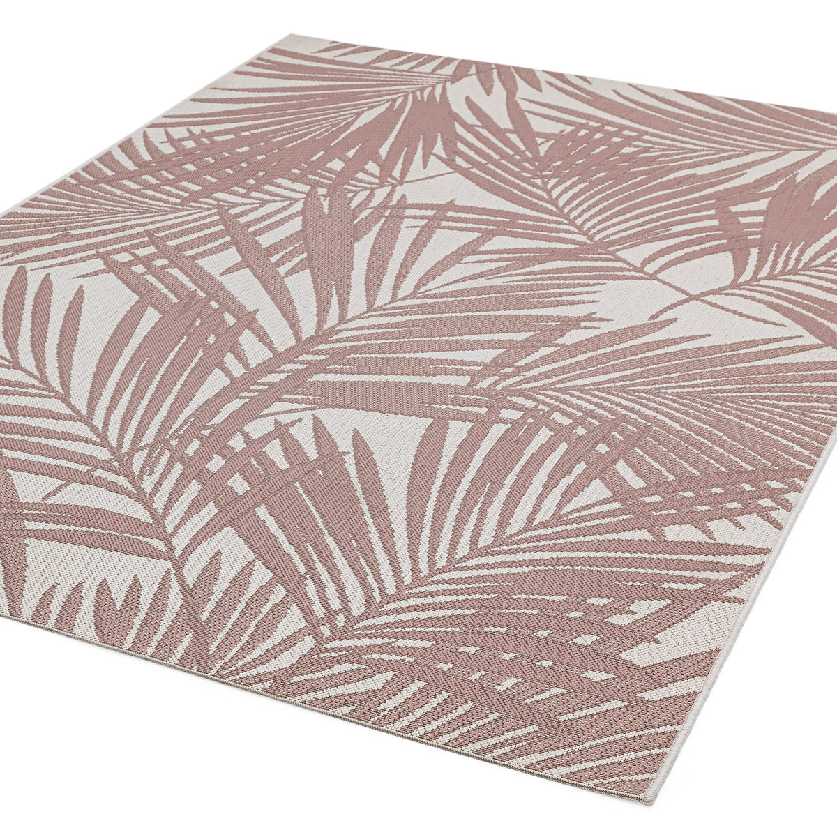 Vloerkleed Rugestiq Patio PAT21 roze palm – foto 3
