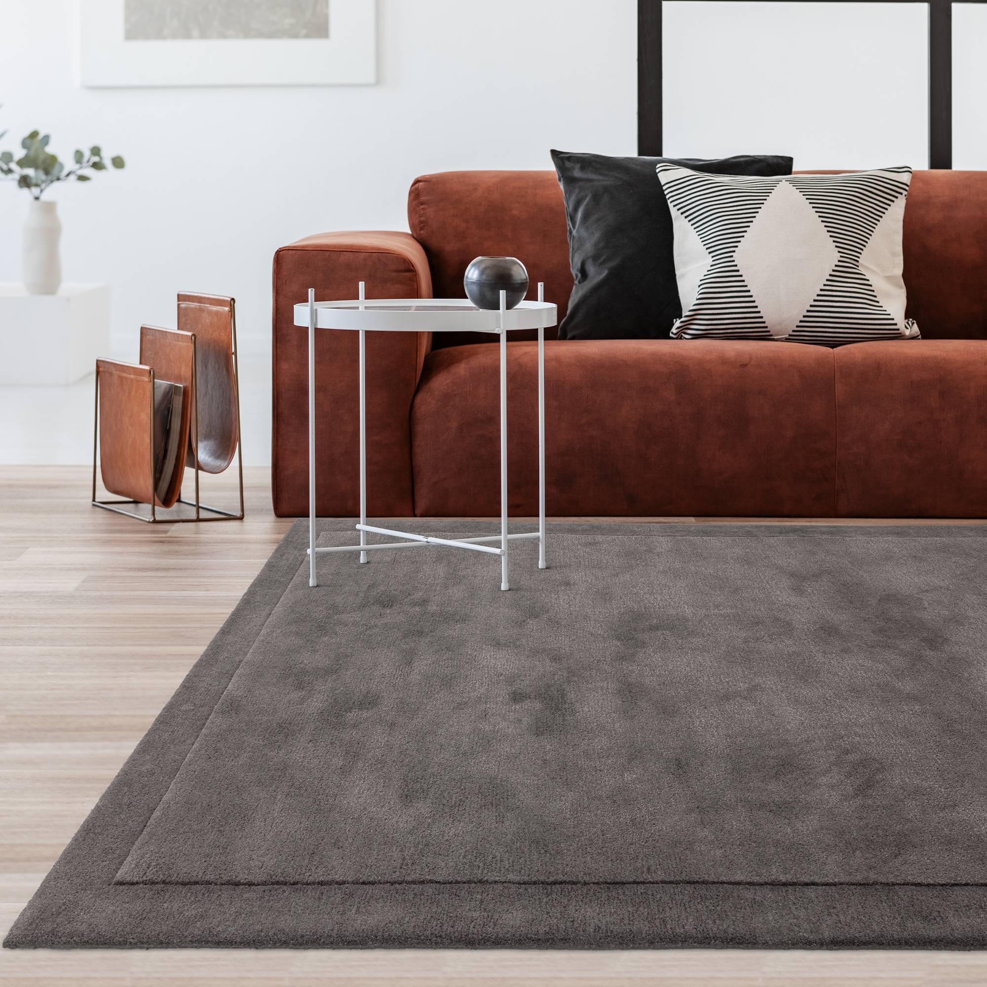 Vloerkleed Rise Charcoal
