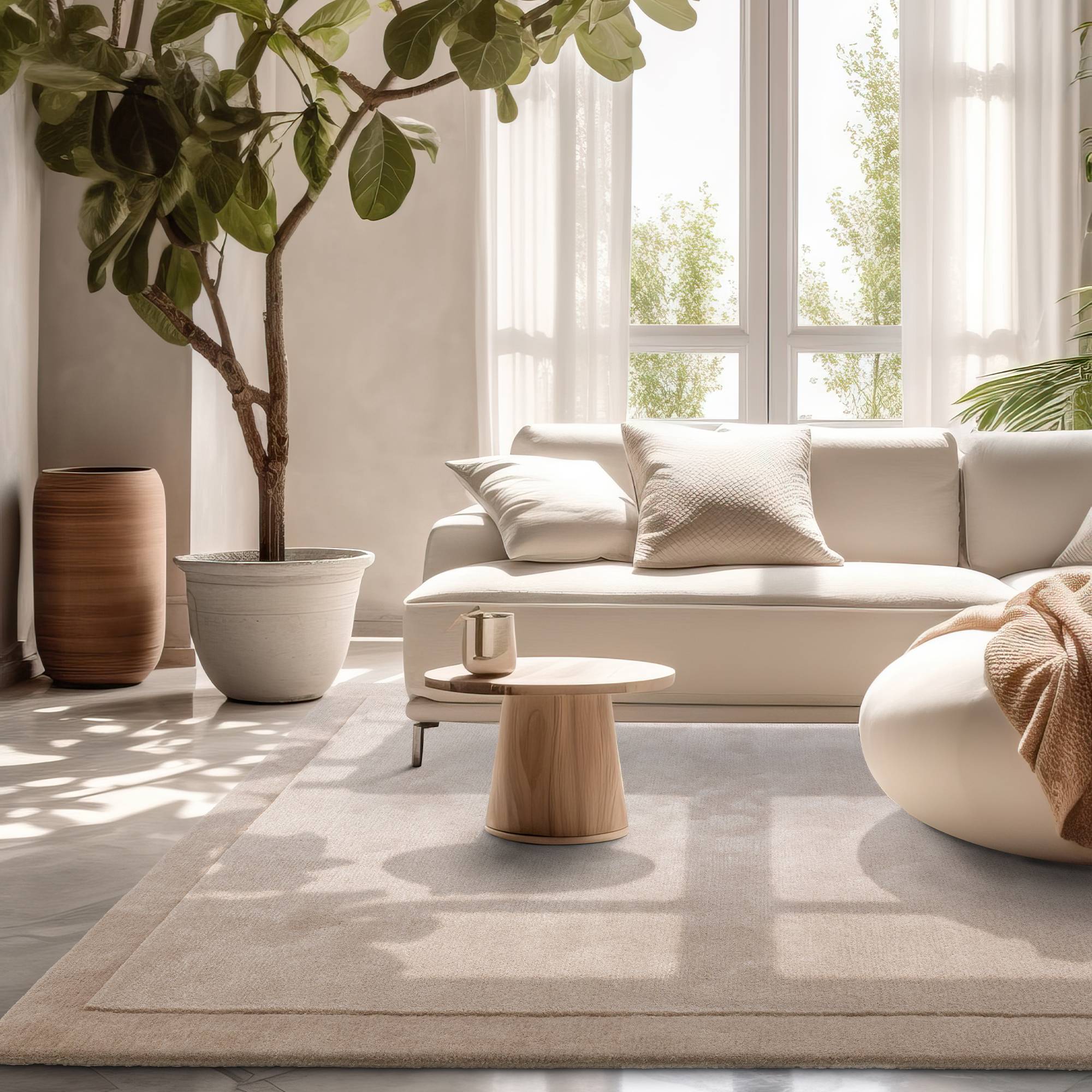 Vloerkleed Rise Sand