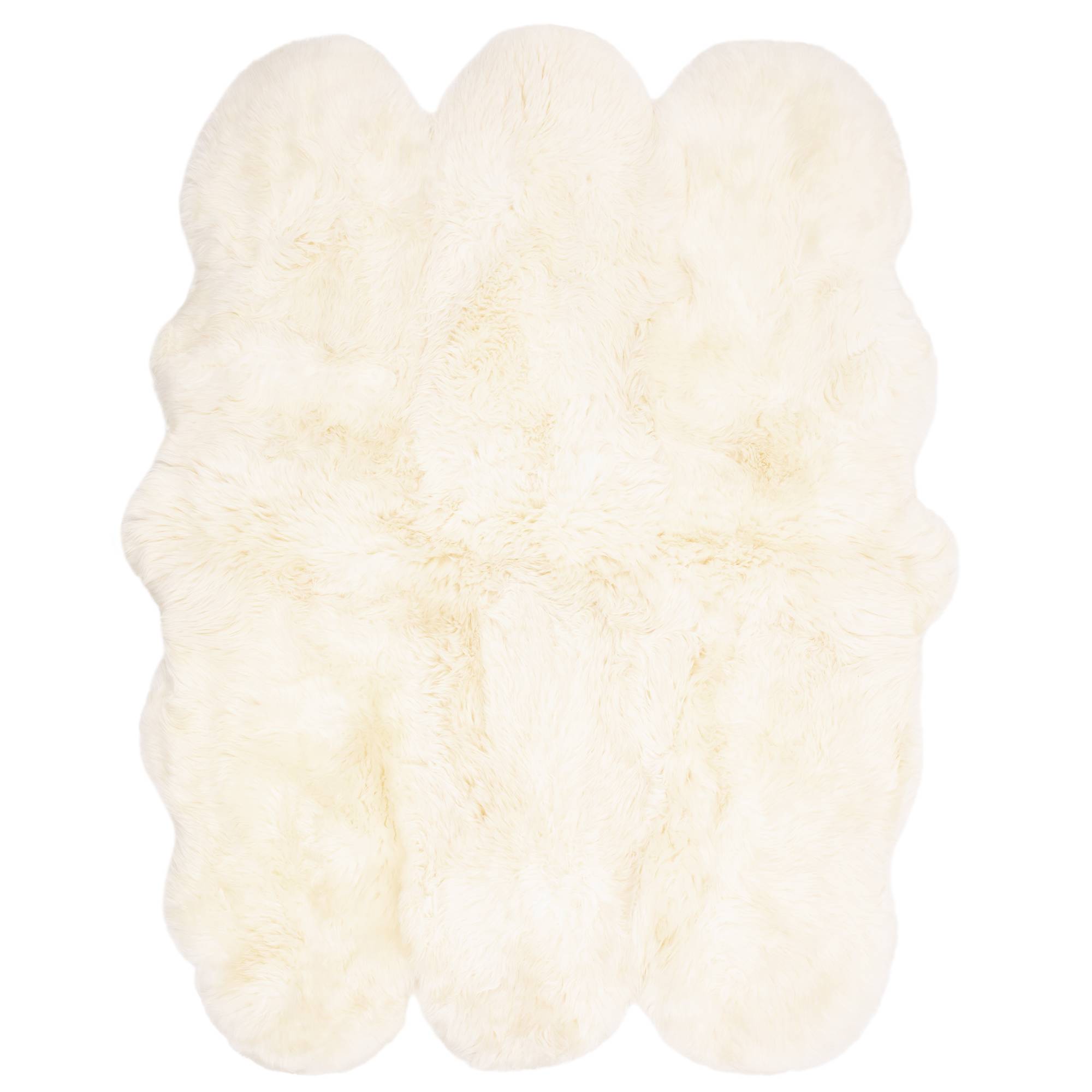 Vloerkleed Sheepskins Sexto White