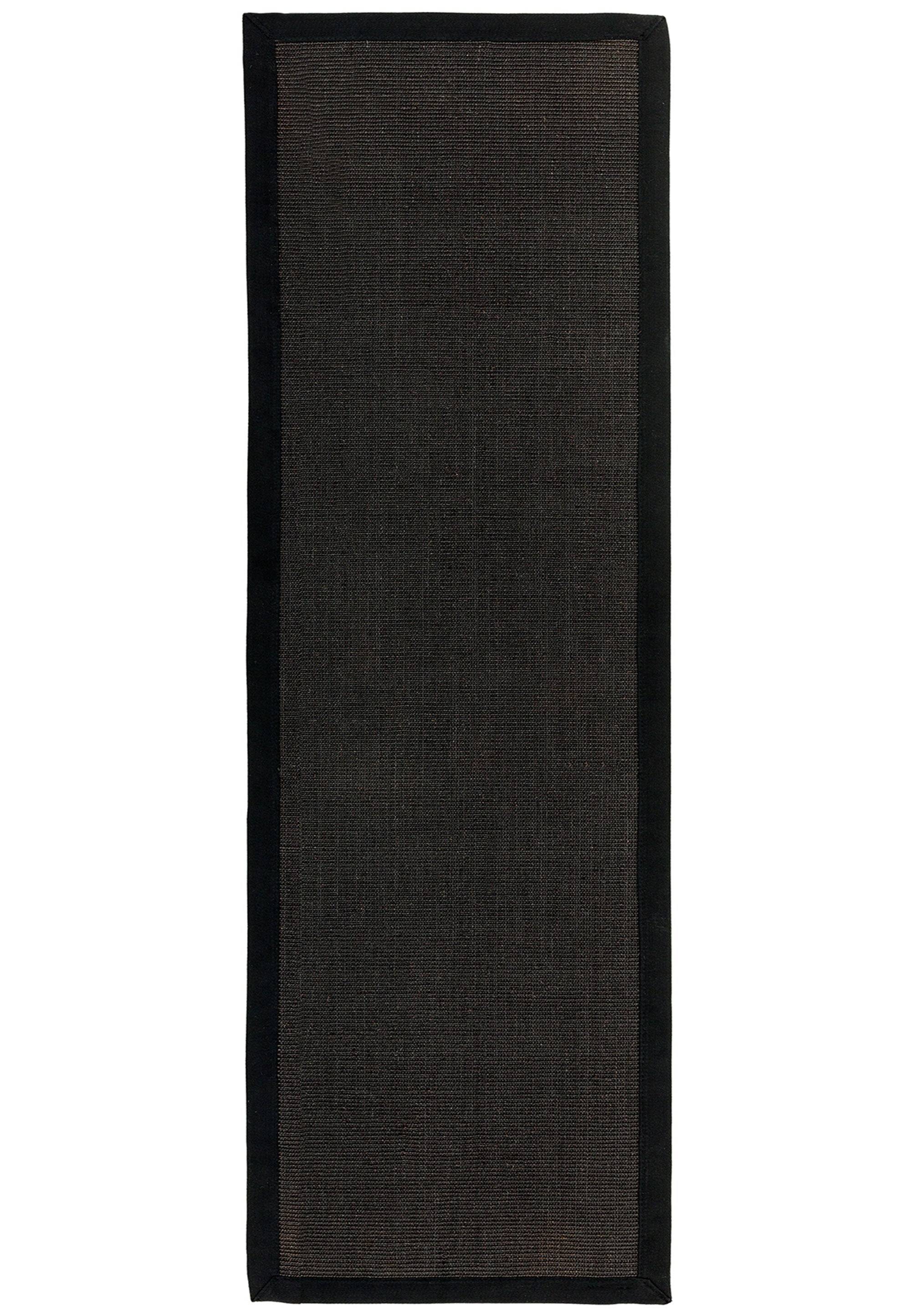 Vloerkleed Sisal Black/Black