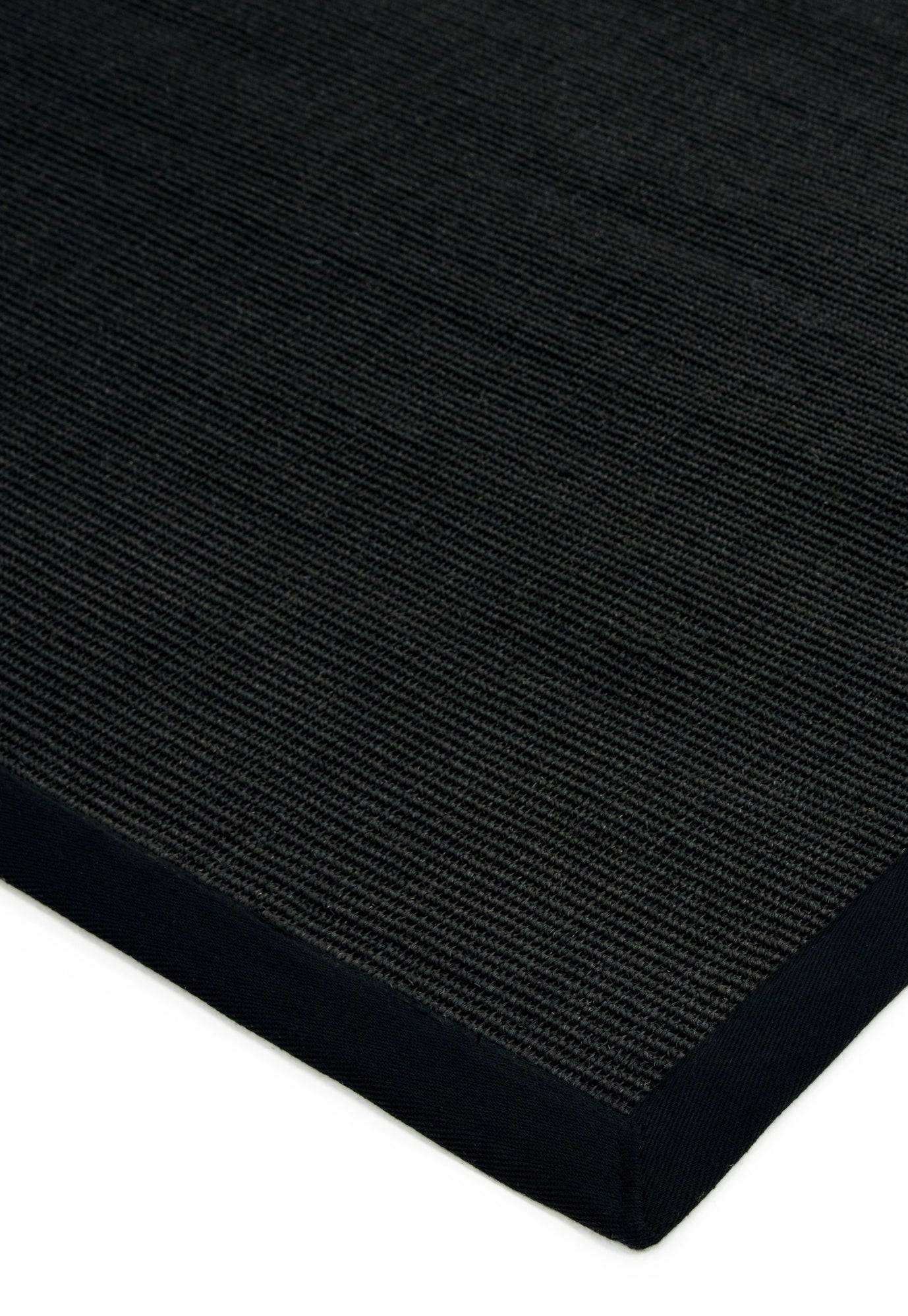 Vloerkleed Sisal Black/Black
