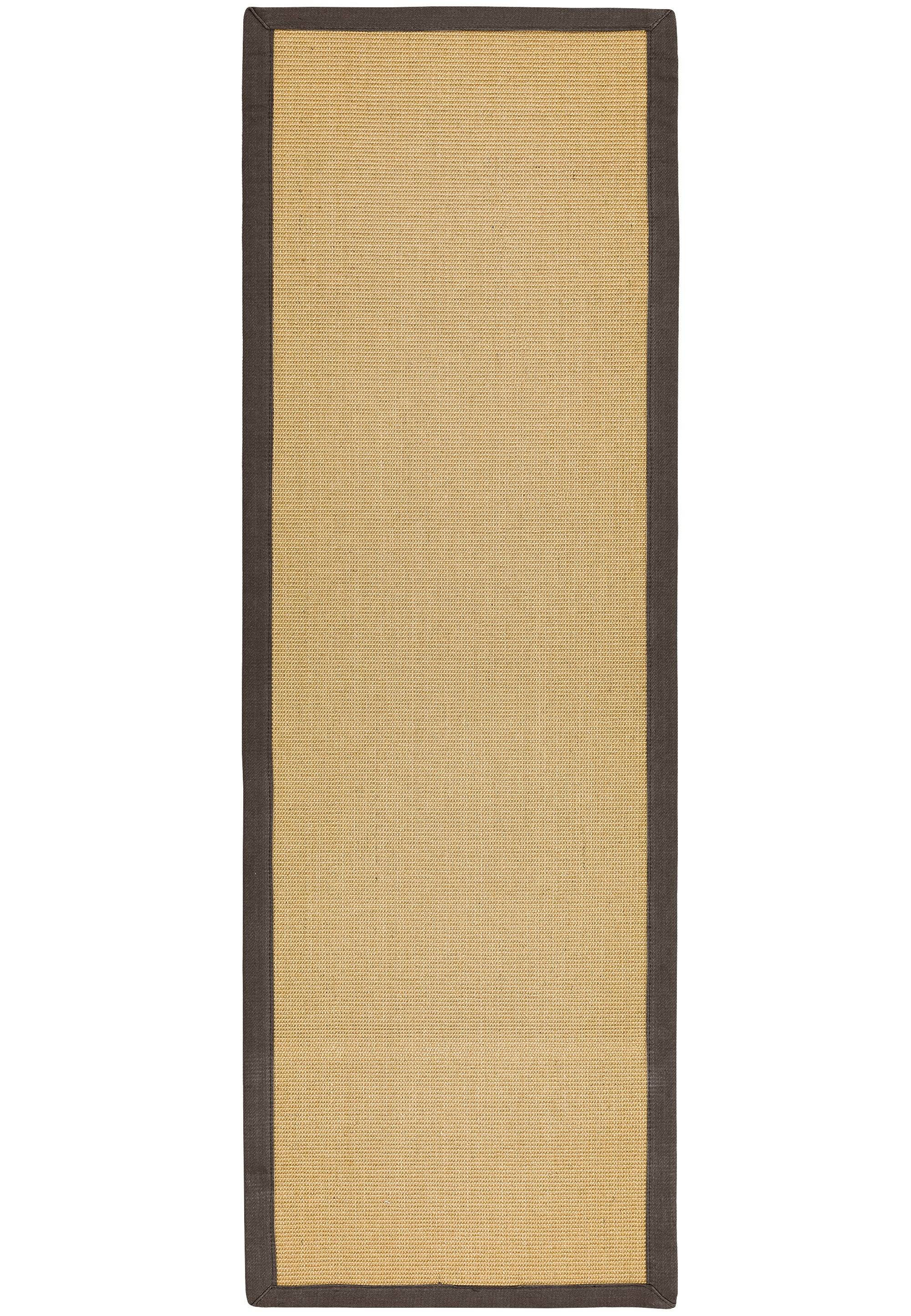 Vloerkleed Sisal Linen/Chocolate