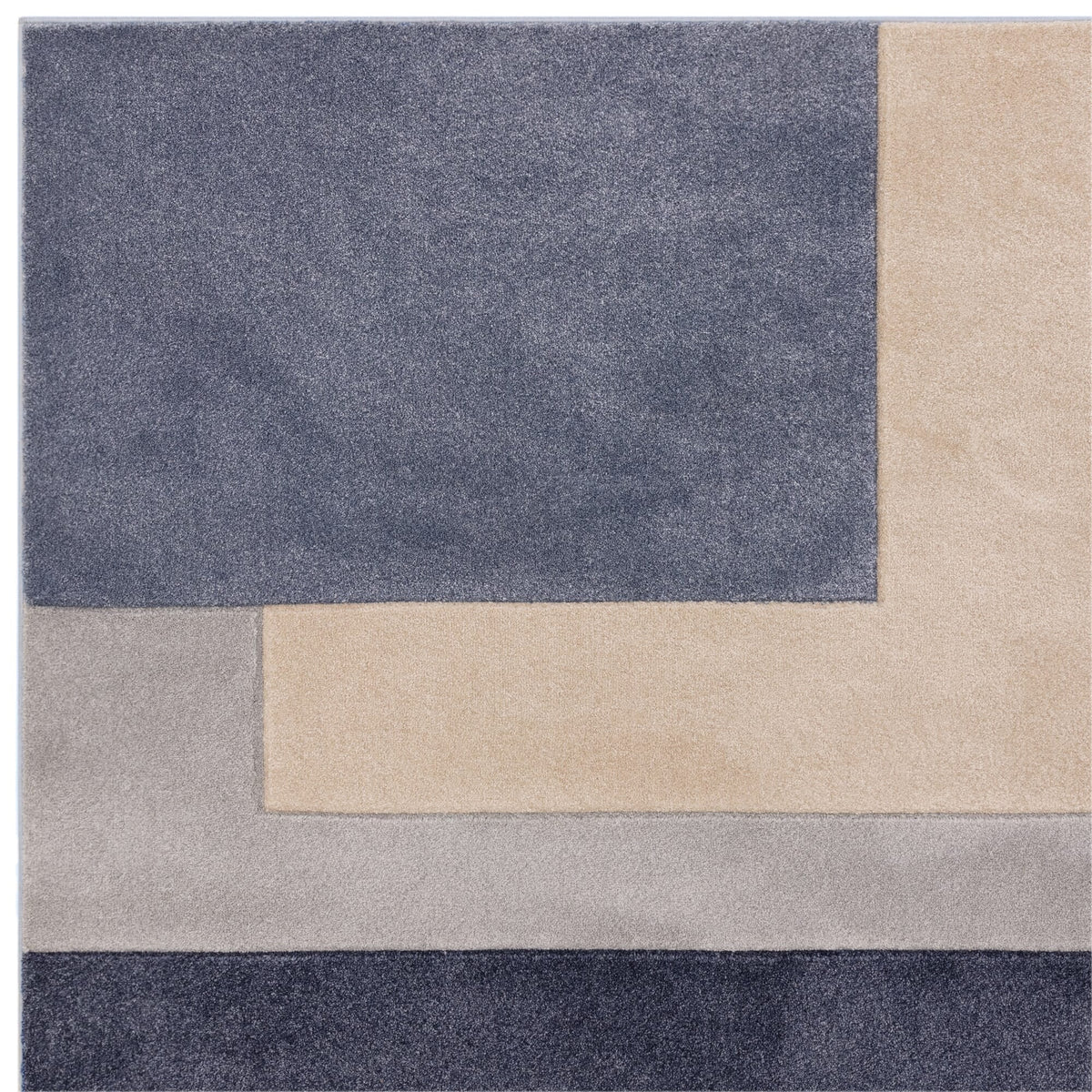Vloerkleed Rugestiq Sketch blokken blauw SK13 – foto 4