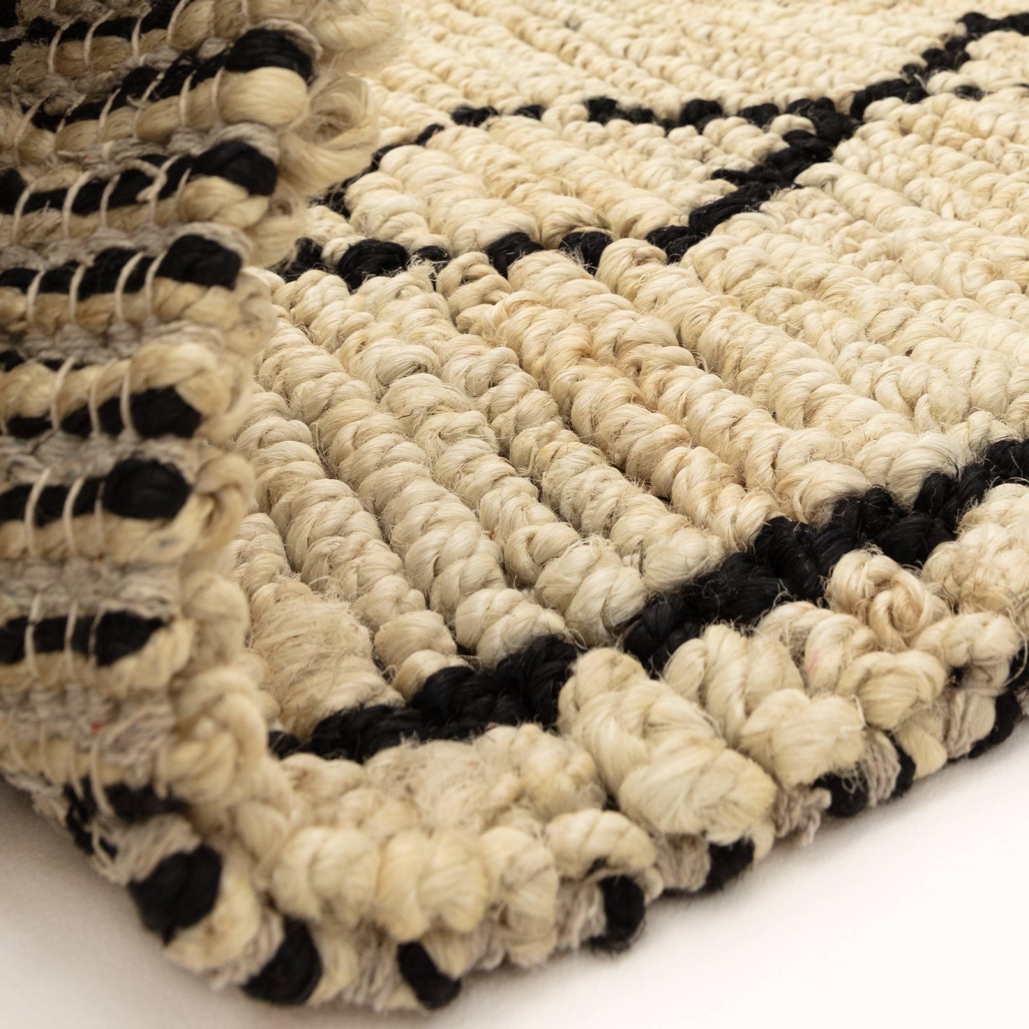 Vloerkleed Souk Bleach & Black